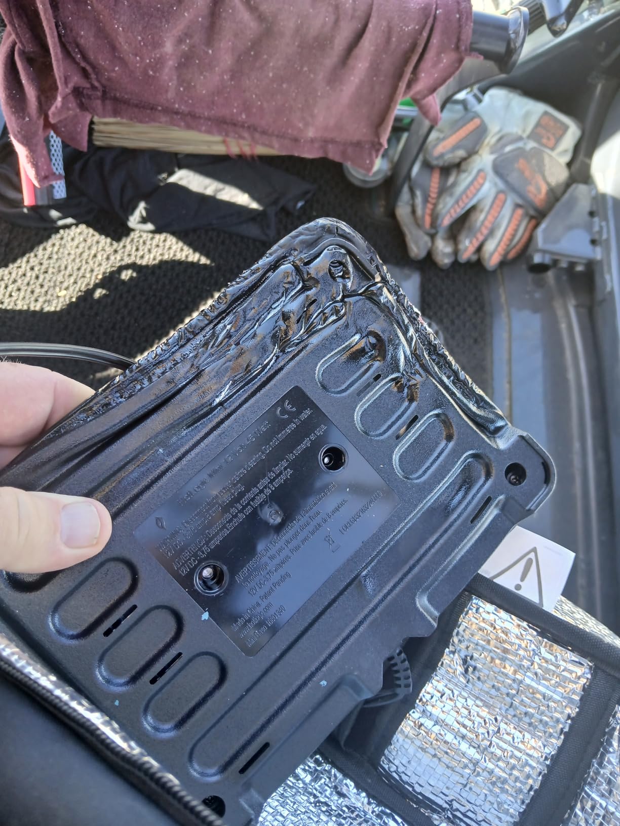 HOTLOGIC Mini - 12V Version - Pink customer photo 2