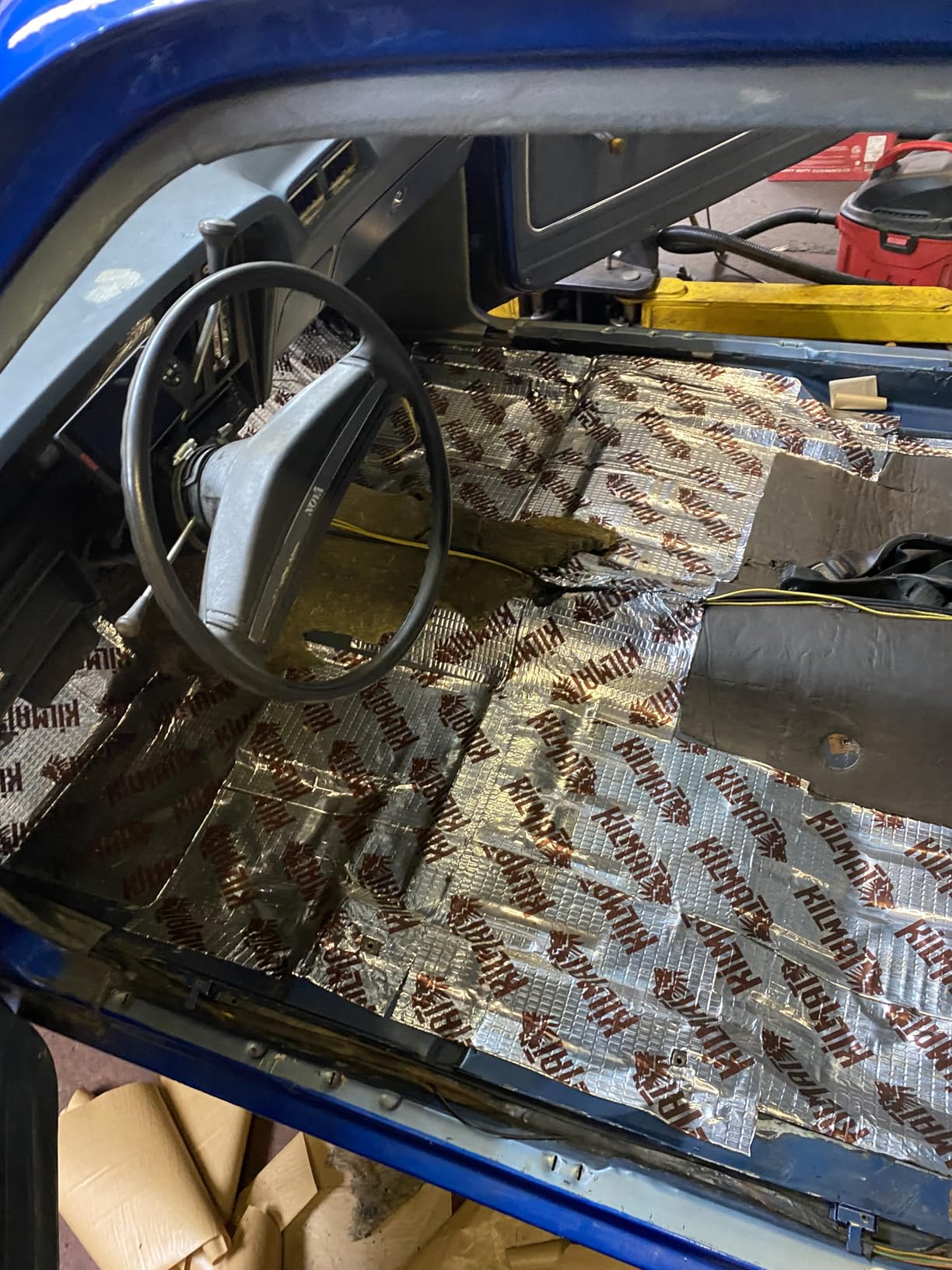 KILMAT 80 mil 36 sqft Car Sound Deadening Mat, Butyl Automotive Sound Deadener, Audio Noise Insulation and dampening customer photo 2