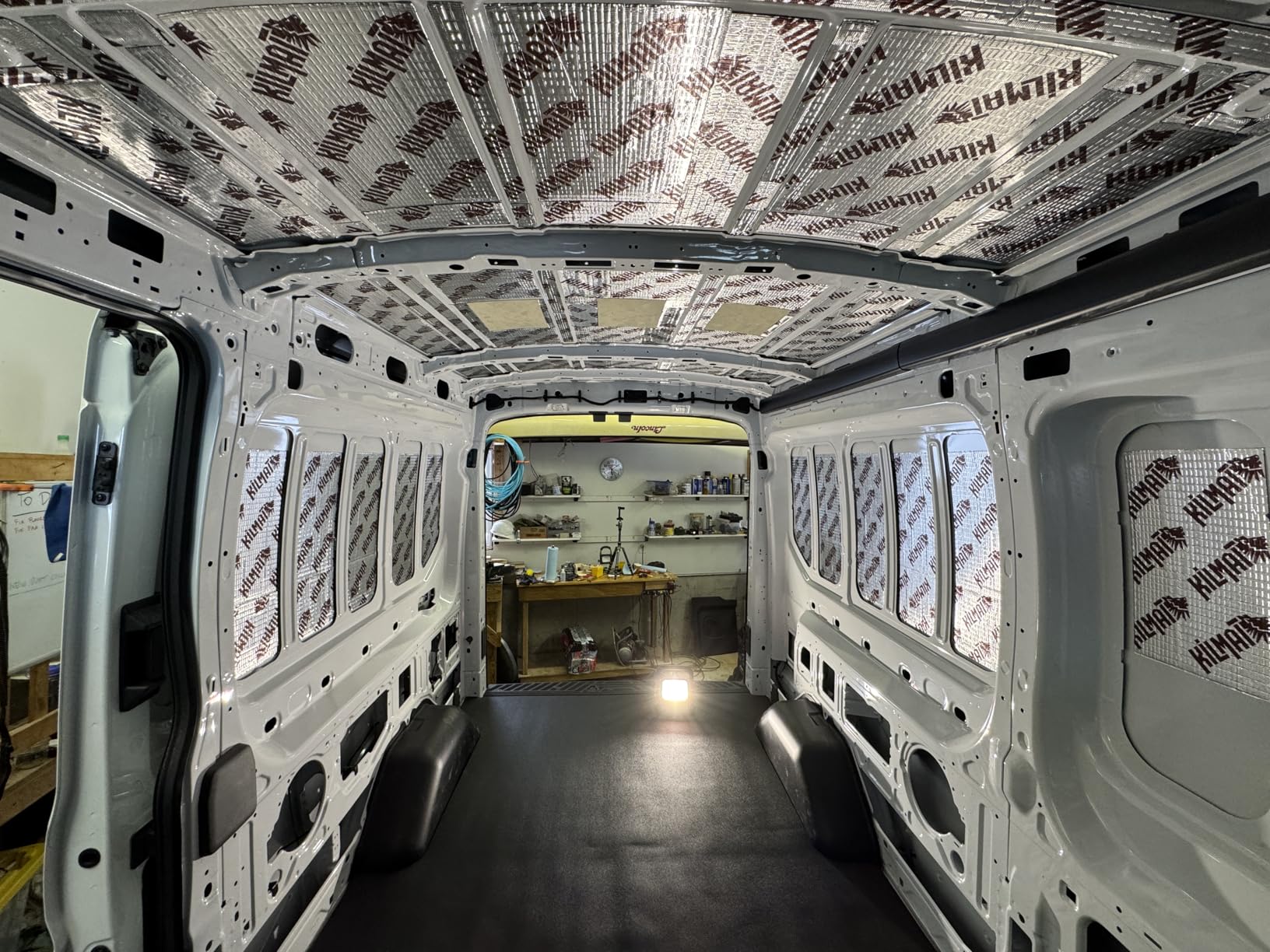 KILMAT 50 mil 50 sqft Car Sound Deadening Mat, Butyl Automotive Sound Deadener, Audio Noise Insulation and dampening customer photo 1