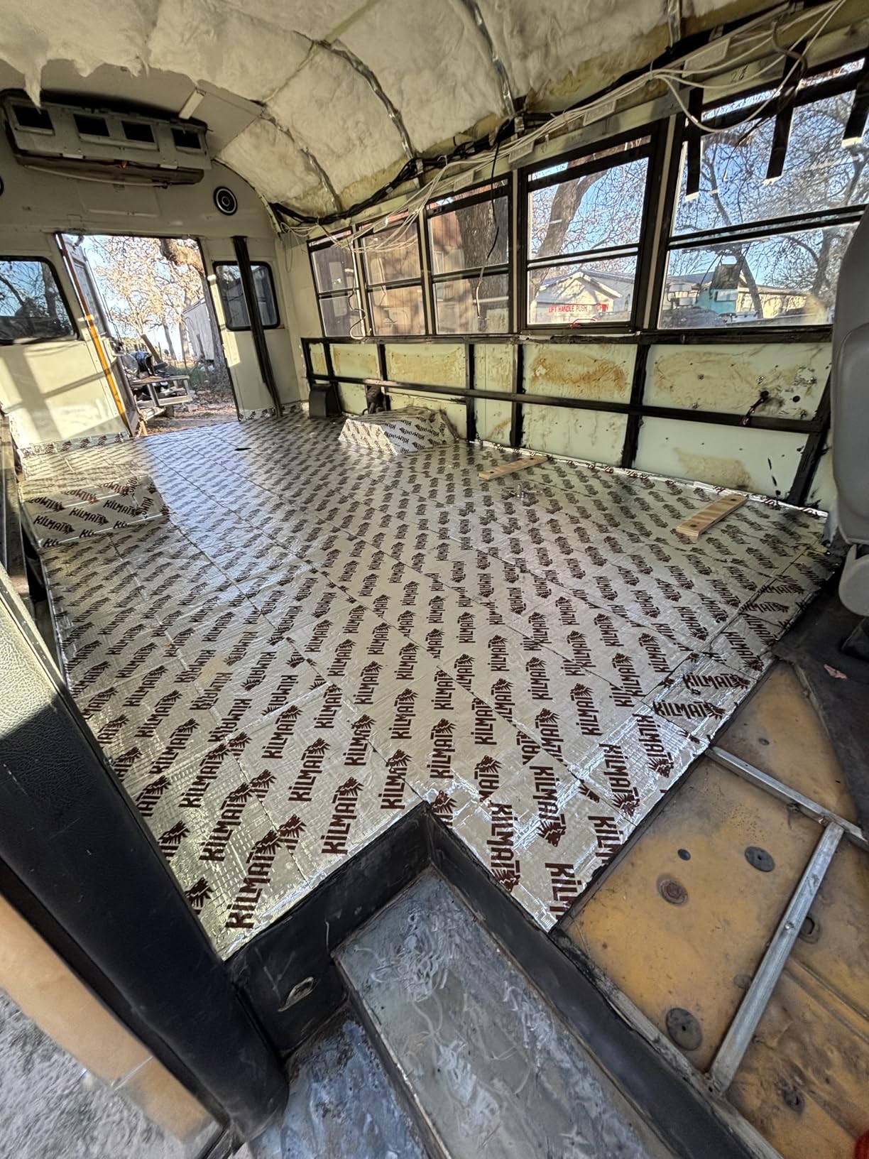 KILMAT 50 mil 50 sqft Car Sound Deadening Mat, Butyl Automotive Sound Deadener, Audio Noise Insulation and dampening customer photo 2