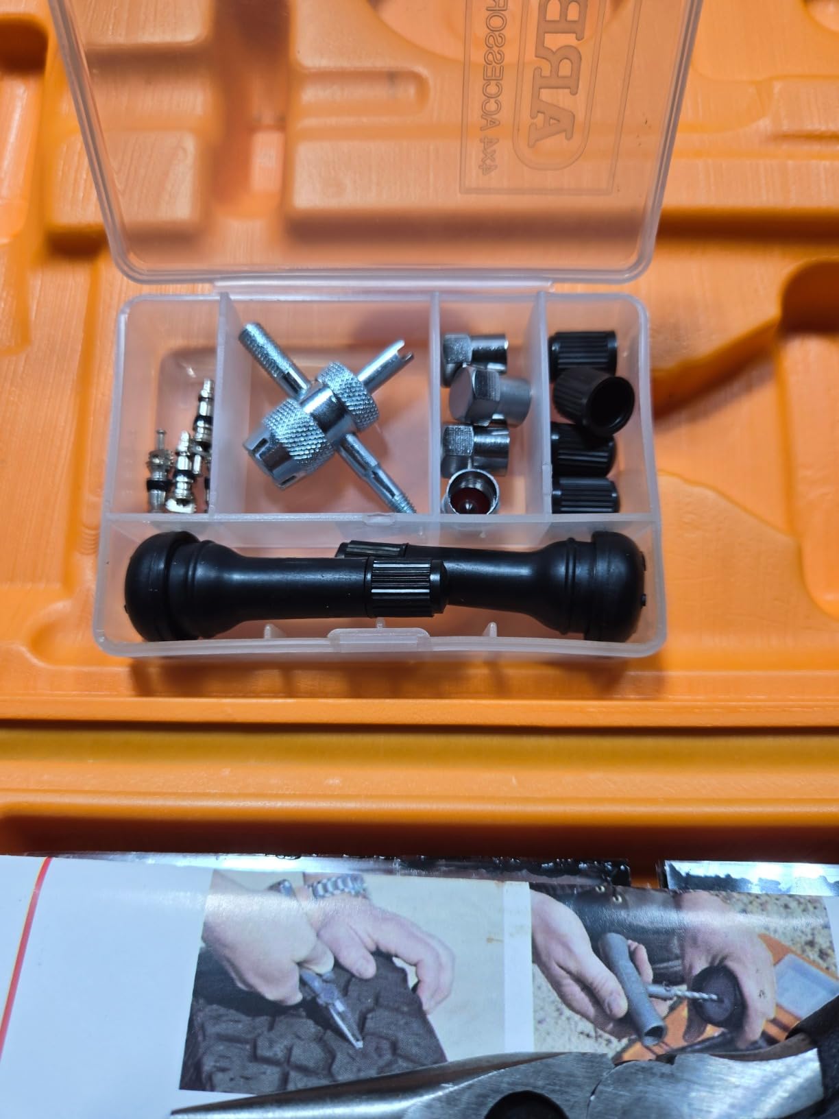 ARB 10000011 Speedy Seal 2 - Universal Heavy Duty Tire Repair Kit For Car, Truck, RV, Jeep, ATV, Motorcycle, Tractor, Trailer. Flat Tire Puncture Repair Kit Fix Punctures and Plug Flats 50 String Plug customer photo 1