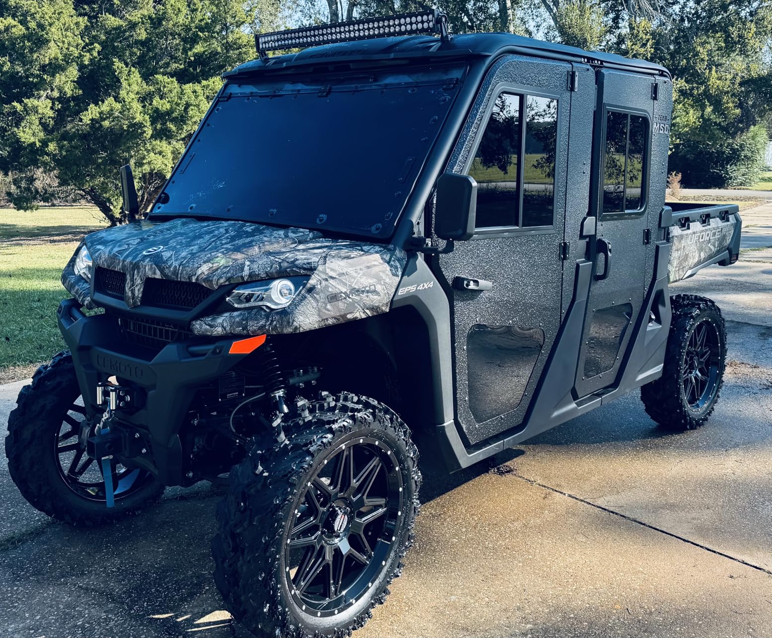 Nilight 42Inch 240W Curved Led Light Bar Spot Flood Combo Led Off Road Lights and 14AWG 5Pin Rocker Switch Wiring Harness Kit for Truck ATV UTV SUV Boat Jeep Lamp, 2 Years Warranty customer photo 1