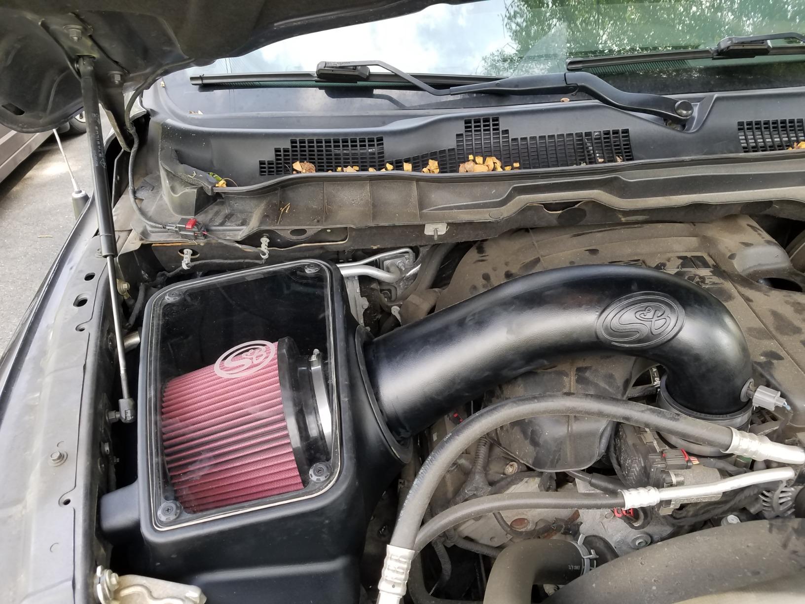 S&B Filters 75-5106 Cold Air Intake For 2009-2019 Dodge Ram 1500/2500 / 3500 Classic Body Style 5.7L Hemi (Oiled Cleanable, 8-ply Cotton Filter) customer photo 2