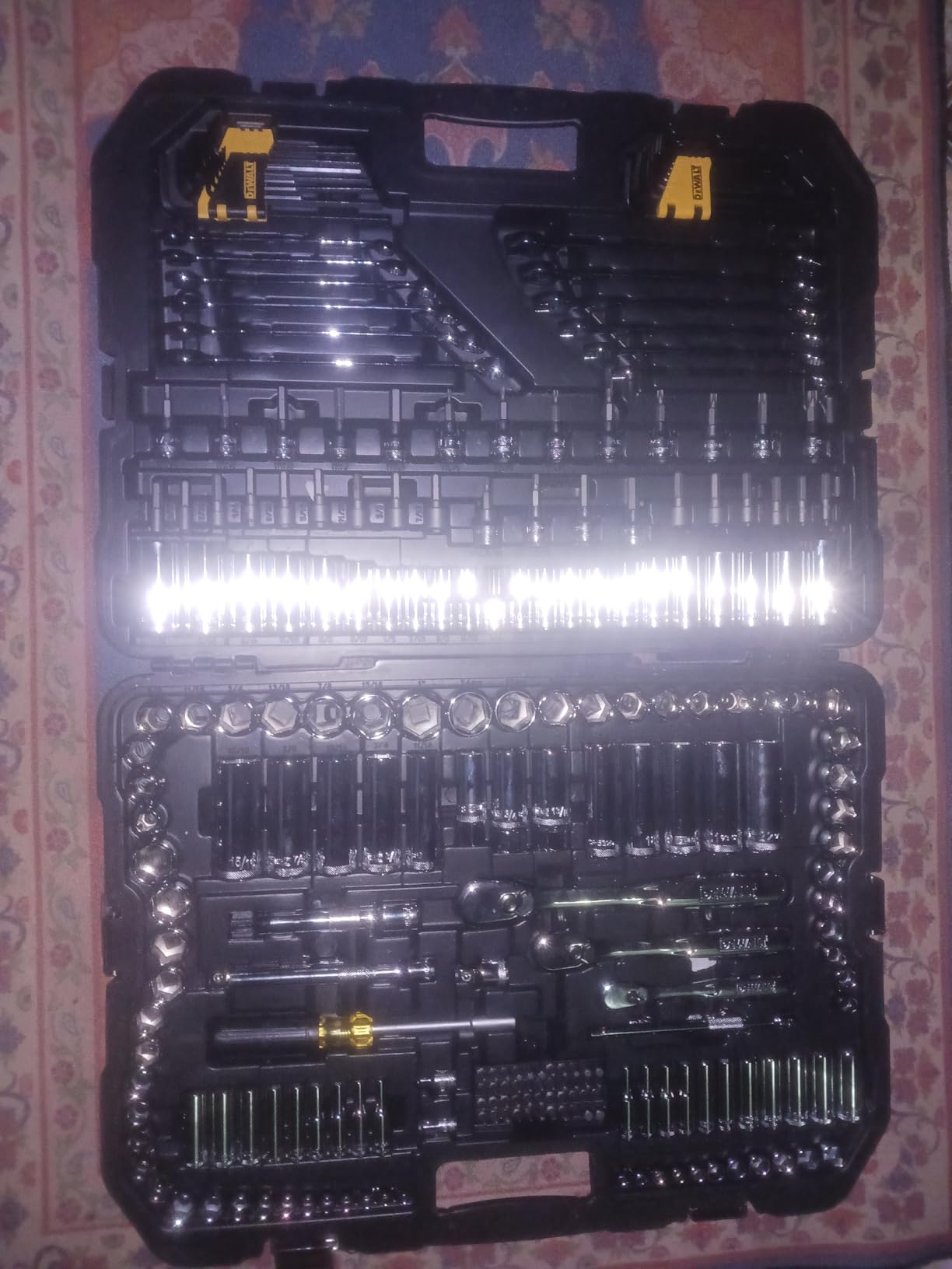 DEWALT Mechanics Tool Set, 1/4