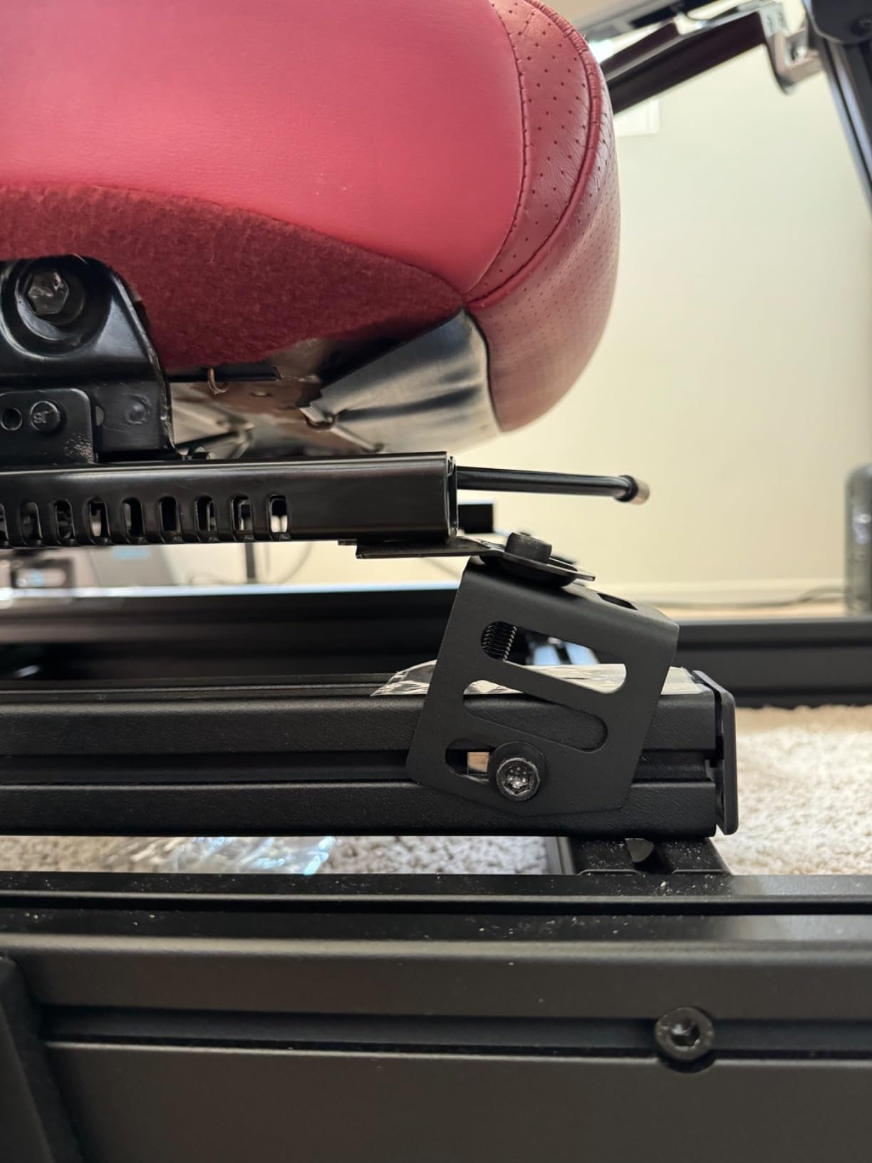 Universal Super Low Down Side Adjustable Mount Brackets Compatible with RNG Recaro Racing Bride Seat customer photo 2