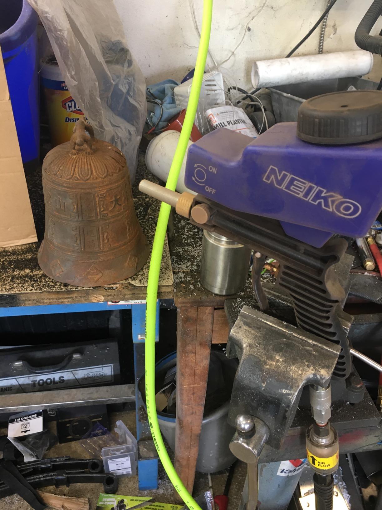 NEIKO 30068A Air Sand Blaster Gun | Remove Paint, Rust, Stains, and Grime on Surfaces | Gravity Feed | Replaceable Steel Nozzle customer photo 1