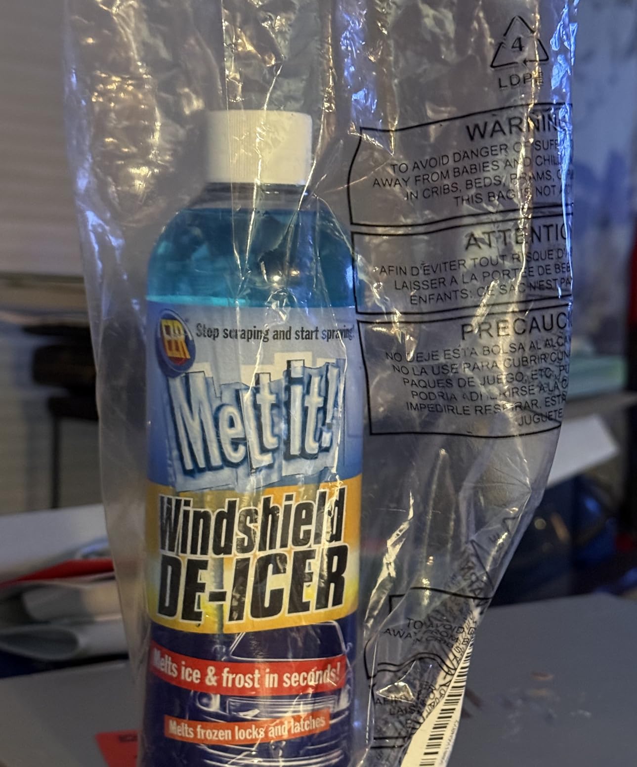 E·Z·R Windshield De-Icer. Melt it! Instantly Melts Ice & Winter Frost For Car Windshields, Windows, Mirrors, Key Locks, & Latches customer photo 1