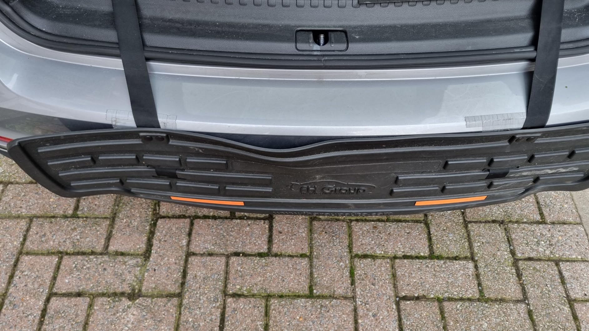 FH Group Universal Fit Rear Bumper Guard Protection Bumperbutler for Cars, Suvs, Vans, and Trucks Black customer photo 1