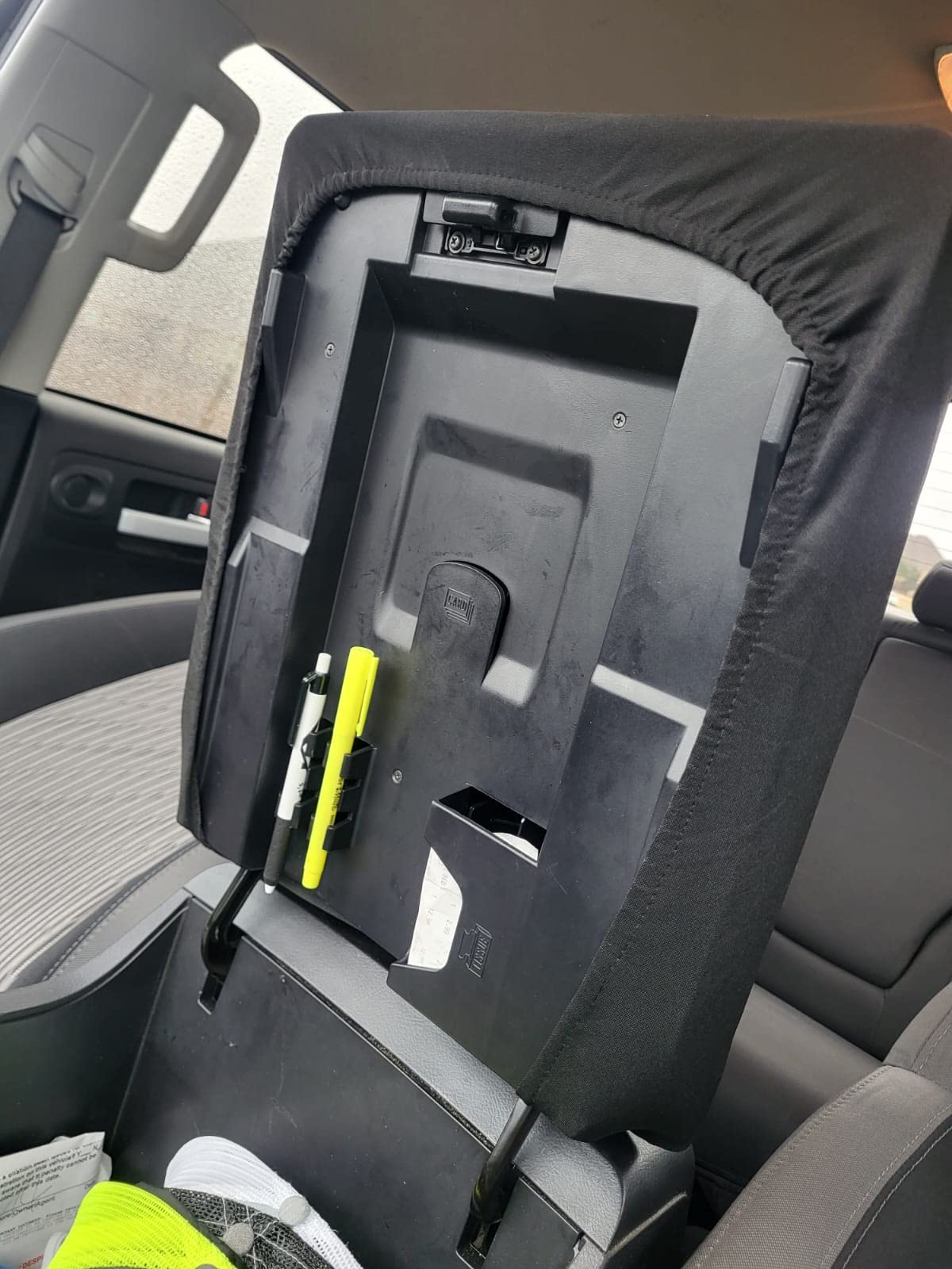 it's us Center Console Armrest Cover for Toyota Tundra (2014-2021) - Pickup Truck Interior Protector, Black Synthetic Leather customer photo 1