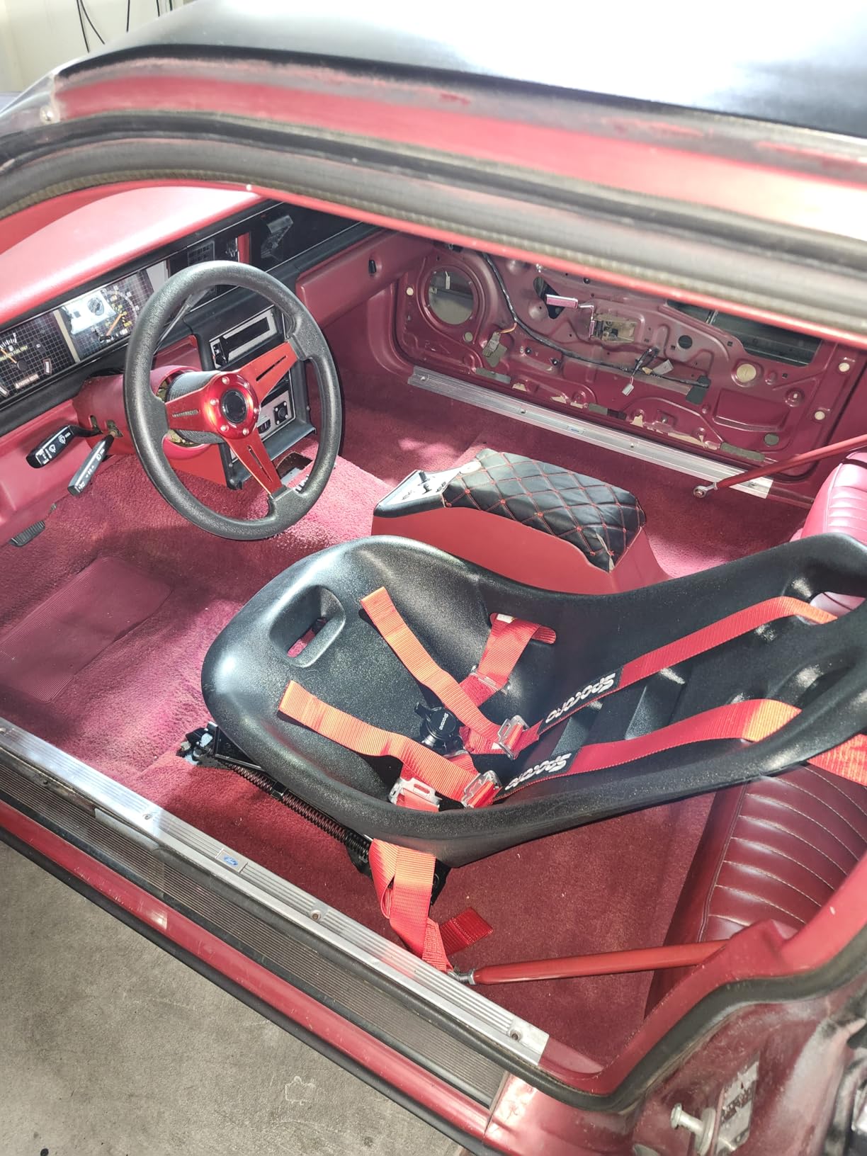 JEGS Pro High Back II Race Seat | Black Polyethylene | Double-Walled Shell | Dimensions 32 Inches High 21 Inches Wide 30 Inches Deep | Seat Cover and Hardware Available Separately customer photo 1