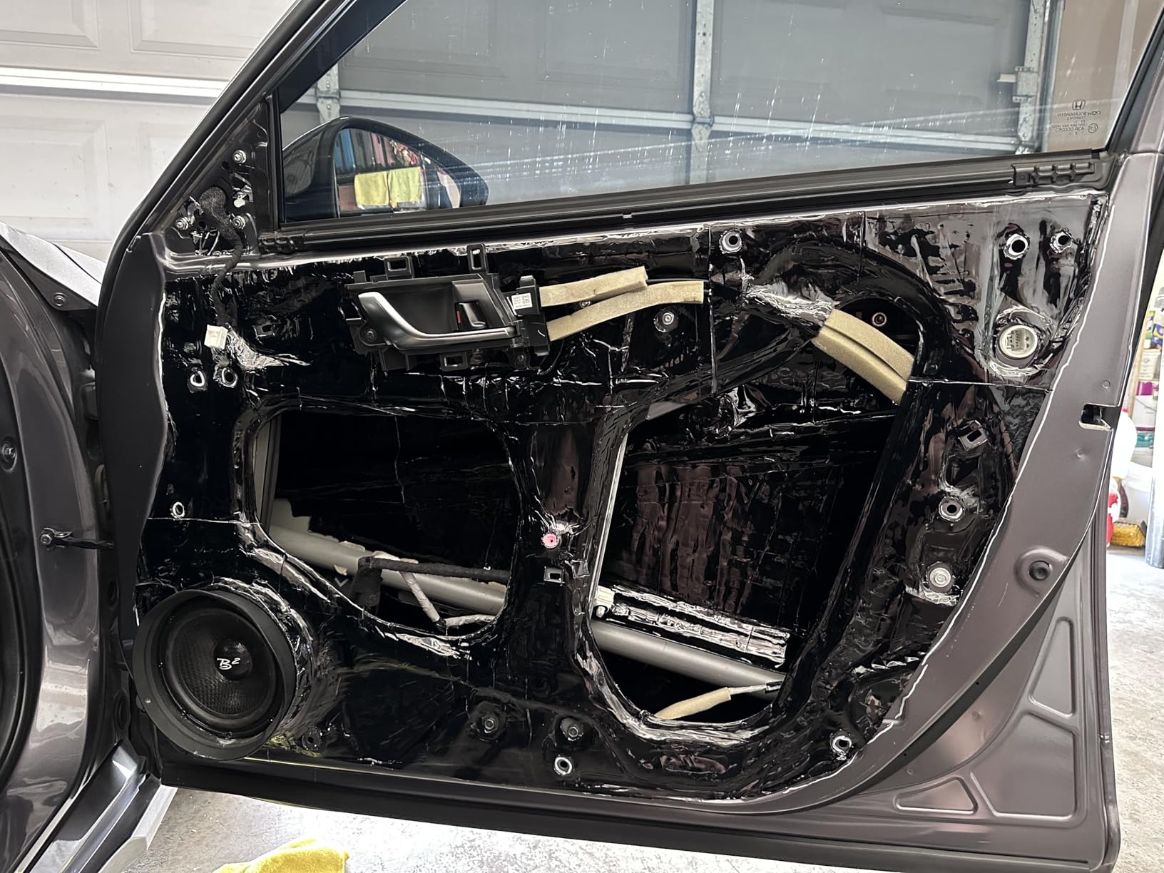 NVX Stealth Black SDBBP40 90 mil Thick 36 sqft. Car Sound Damping Mat, Butyl Automotive Sound Deadener, Audio Noise Vibration Insulation and Dampening (Nine 18 x 32 Sheets) - Bulk Pack customer photo 1