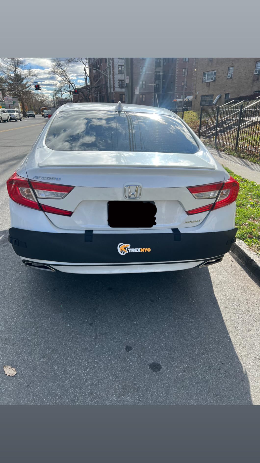 T-Rex Bumper Protector, Rear Bumper Guard for Cars customer photo 1