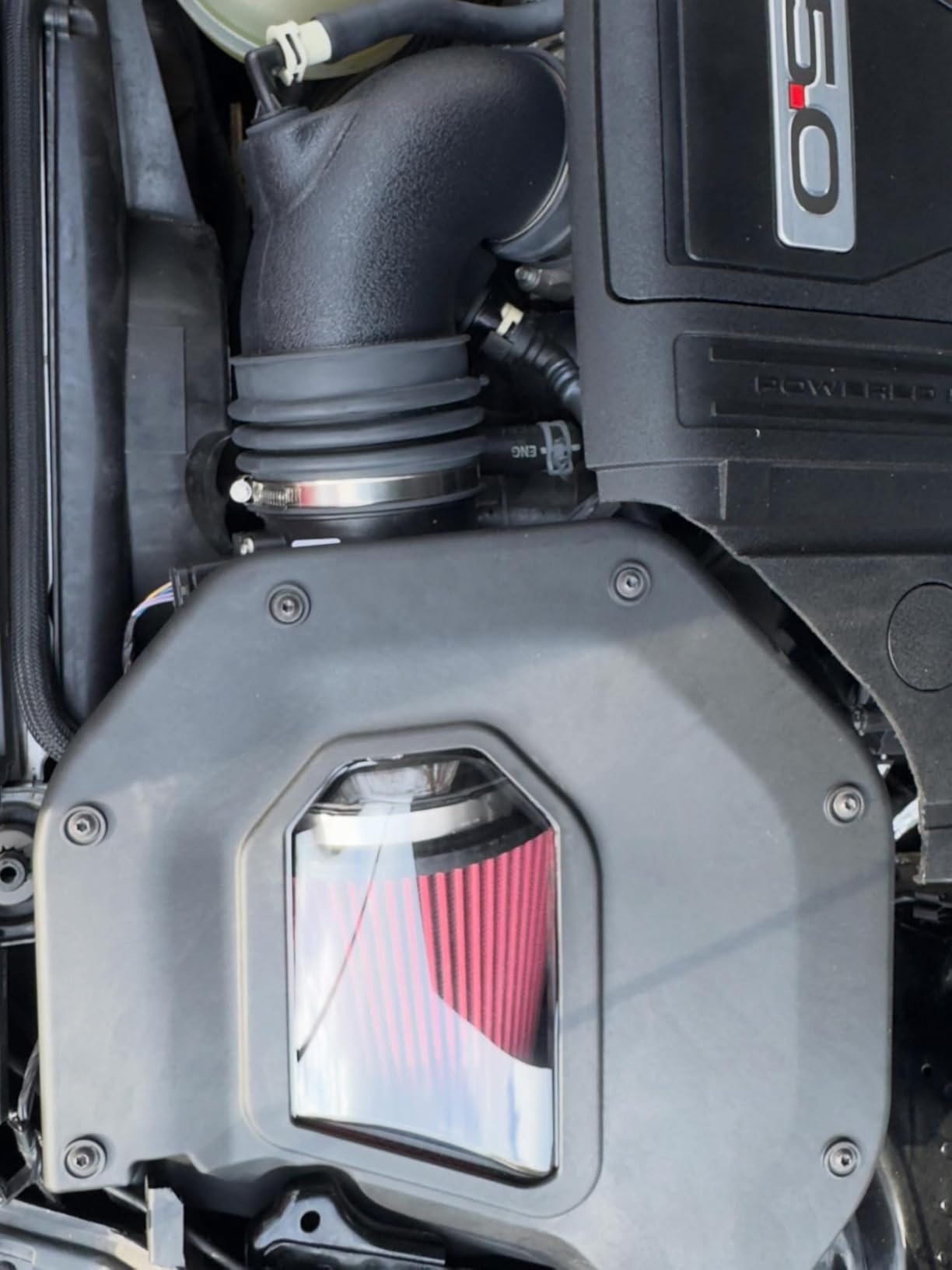 Roush 422086 Cold Air Intake System Kit for 2018-2021 Ford Mustang 5.0L V8 GT customer photo 1