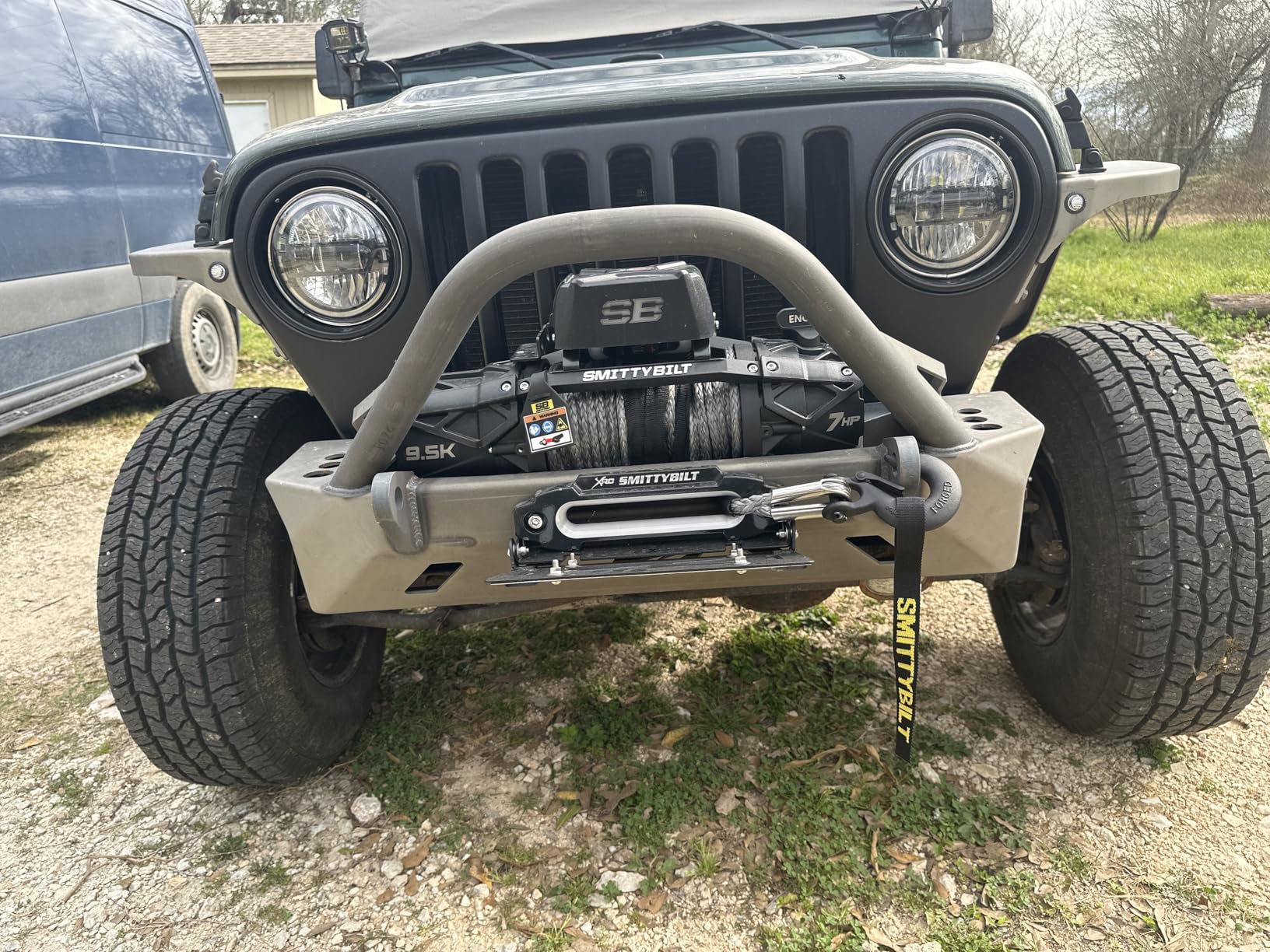 Smittybilt XRC Gen 3 12,000lb Comp Winch with Synthetic Rope - SB98612 customer photo 1