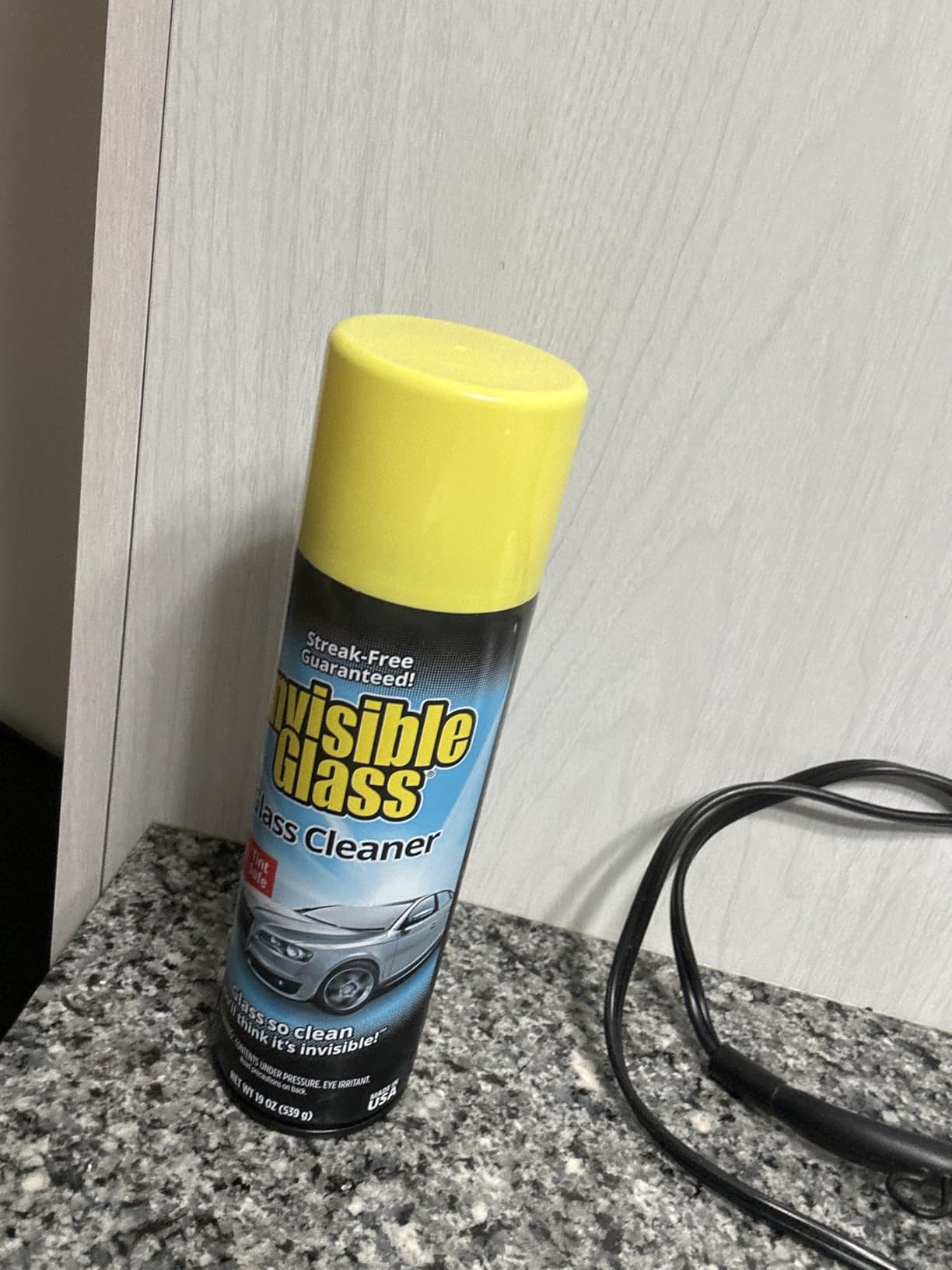 Invisible Glass 91164-2PK Premium Aerosol Glass Cleaner Spray for Car Windshields and Windows, Automotive and Home Window Cleaner, Streak-Free, Ammonia-Free, Tint-Safe - 19 oz (Pack of 2) customer photo 2