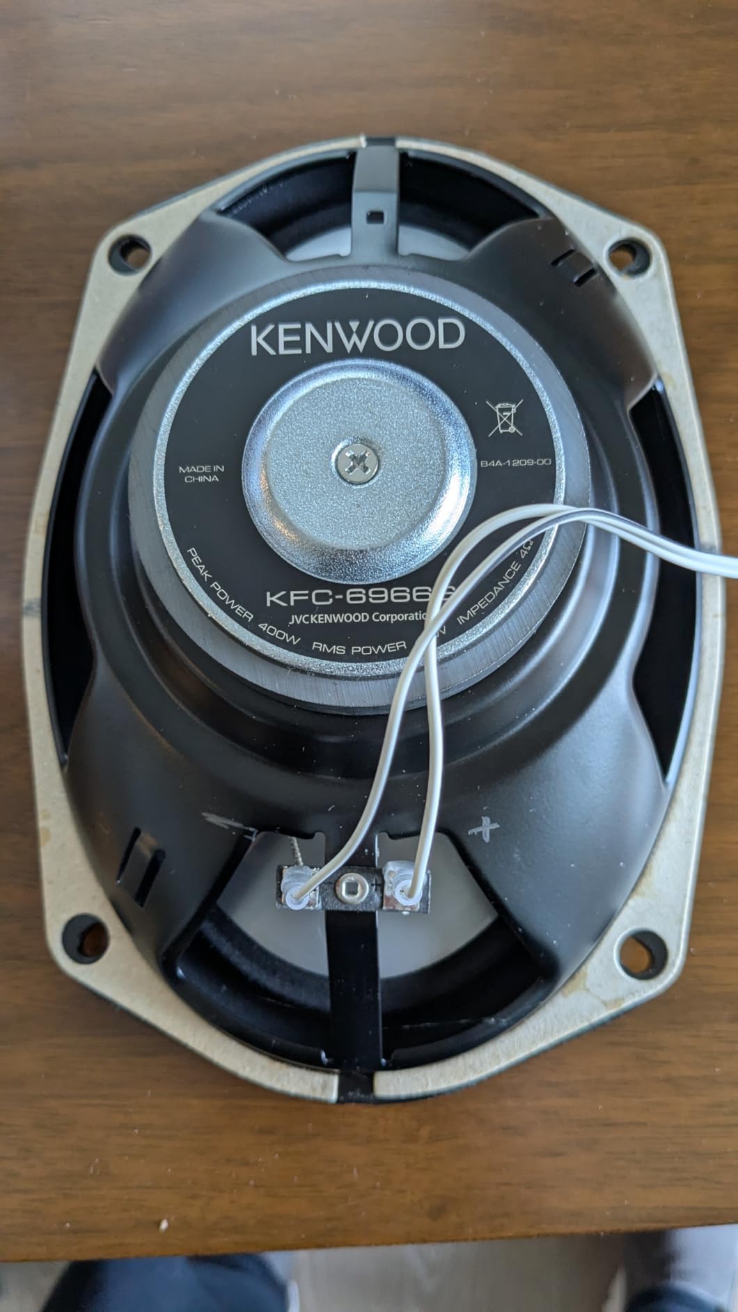 Kenwood KFC-6966S 6 x 9 Inch 400-Watt 3-Way Flush Mount Coaxial Car Speaker Easy Installation - Pair customer photo 1