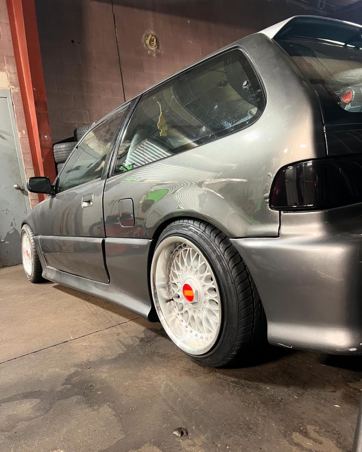 Rev9 R9-HS2-013_2 Hyper-Street II Coilover Suspension Lowering Kit, Mono-Tube Shock w/ 32 Click Rebound Setting, Full Length Adjustable, compatible with Honda Civic Couple/Sedan (EM/ES) 2001-05 customer photo 1