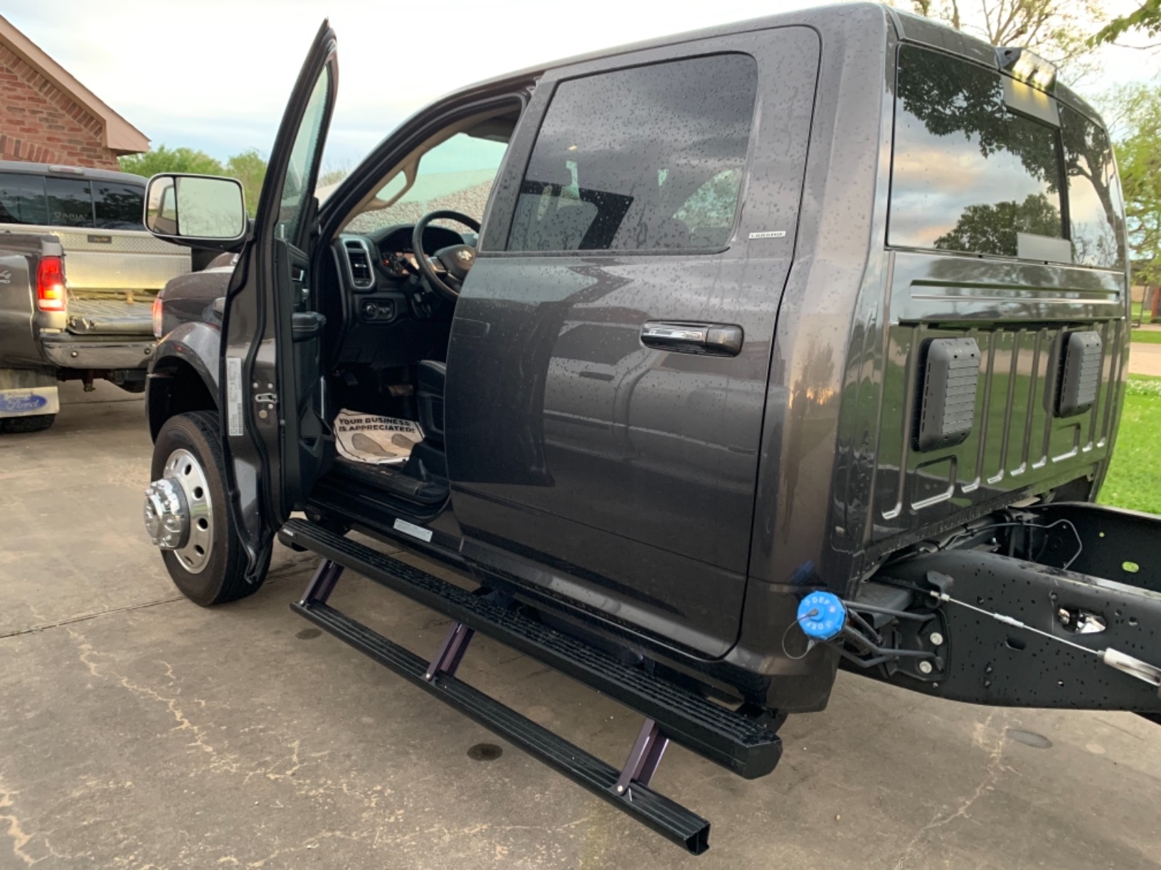 ARIES 3047912 ActionTrac 83.6-Inch Retractable Powered Running Boards, Fits Select Dodge, Ram 1500, 2500, 3500 Crew Cab customer photo 1