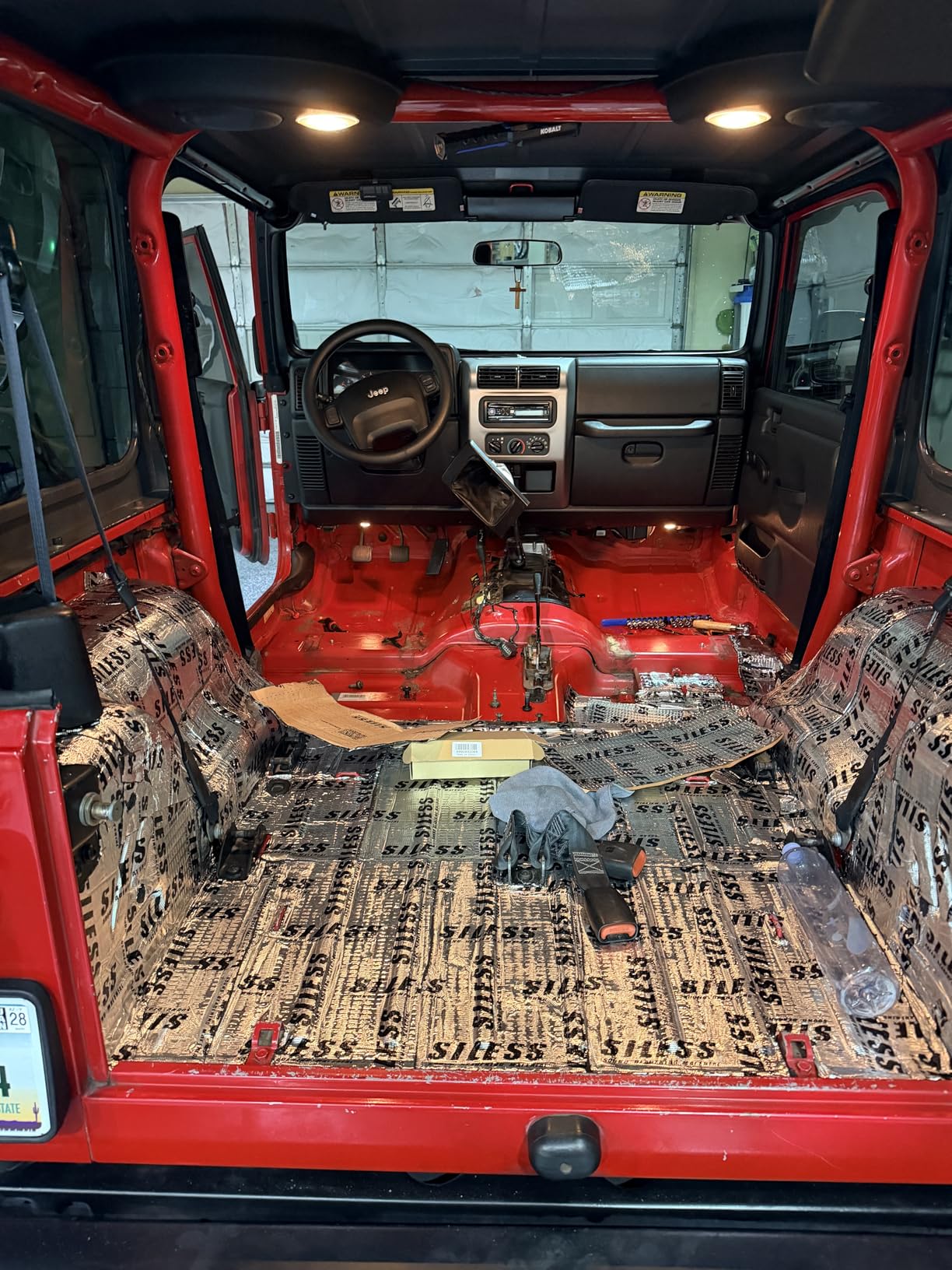 Siless 80 mil (2mm) 36 sqft (3.4 sqm) Car Sound Deadening mat - Butyl Automotive Sound Deadener - Noise Insulation and Vibration Dampening Material (36 sqft) customer photo 2