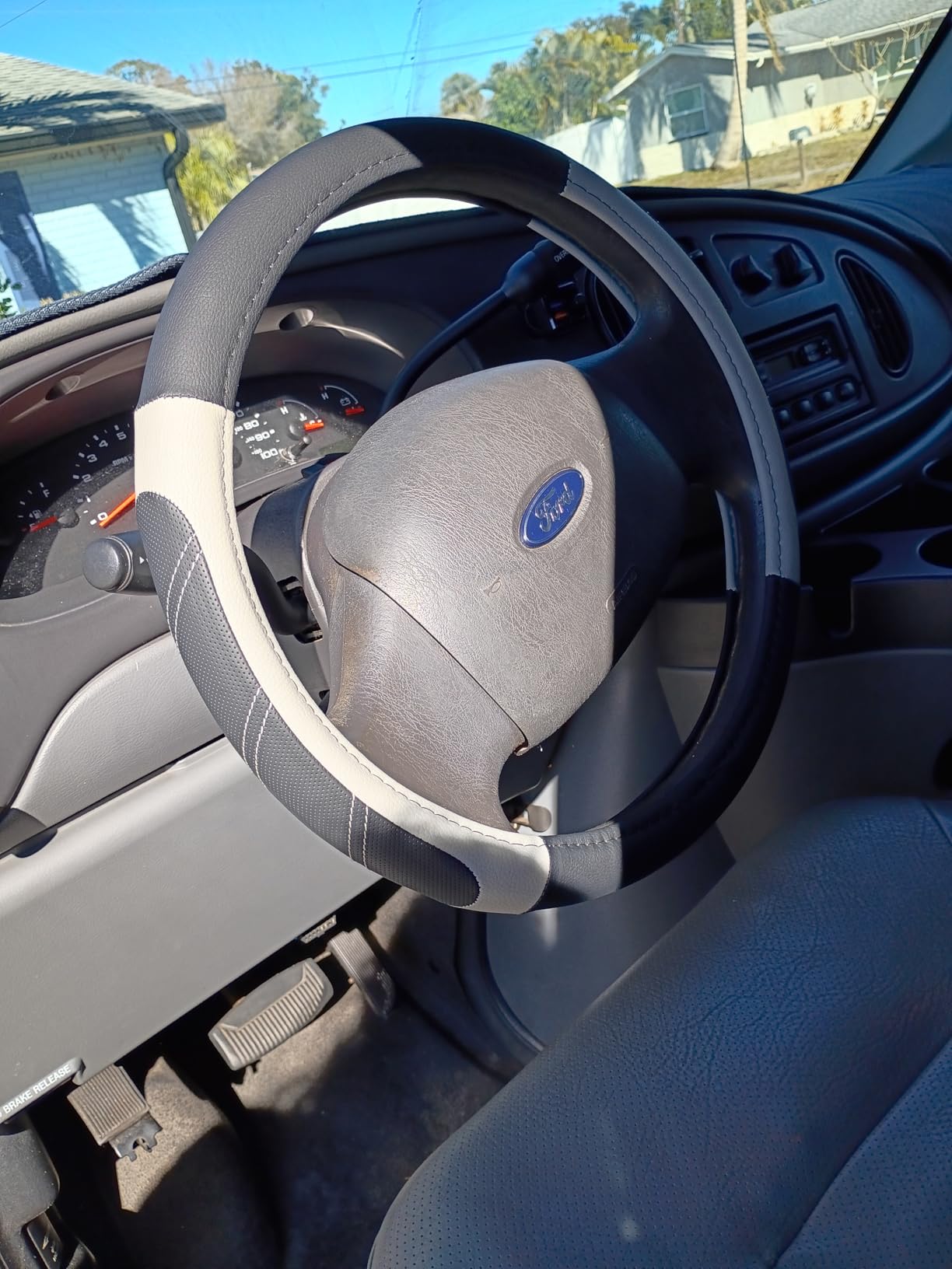 Elantrip Steering Wheel Cover for 14.5