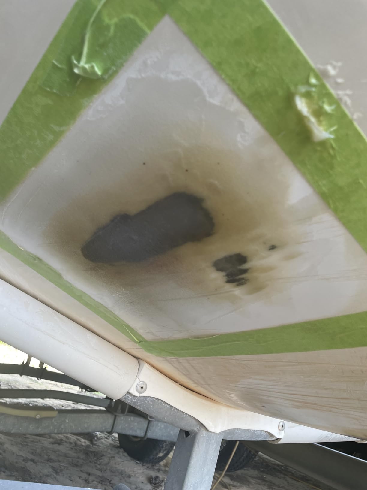 TotalBoat Polyester Structural Repair Putty - Marine Grade Long Strand Fiber Fiberglass Reinforced Filler for Boat and Automotive Repair customer photo 1