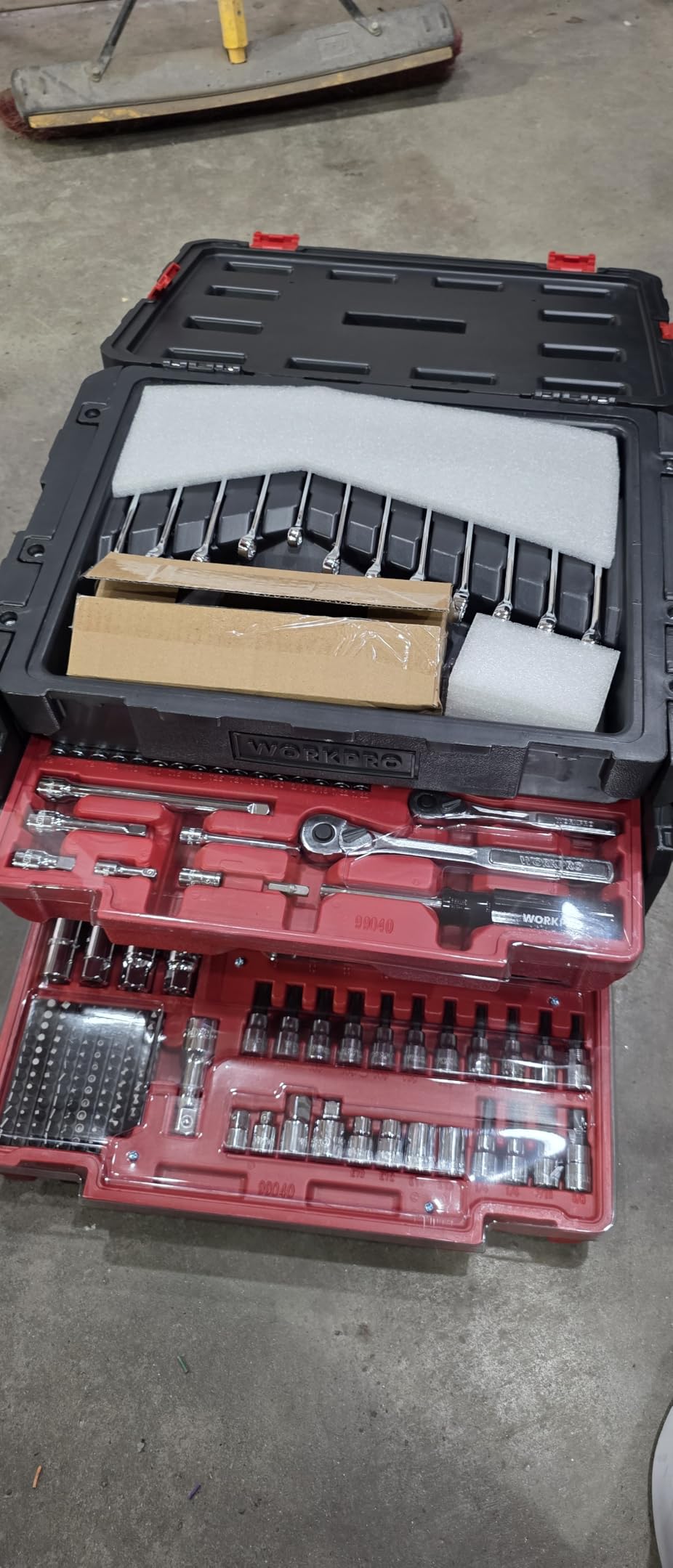 WORKPRO 450-Piece Drive Socket Set 1/2