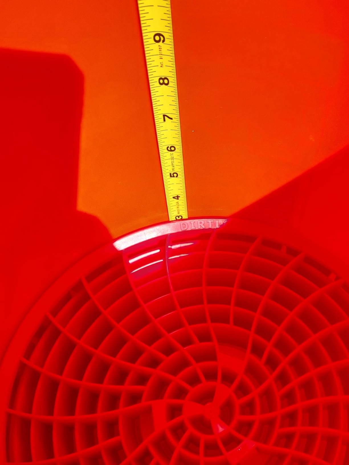 DETAIL GUARDZ Dirt Lock Car Wash Insert - Bucket Filter for 3-8 Gallon Round Pails - Traps Debris, Prevents Swirl Marks - Self-Locking Rubber Grips, Venturi Flow, Cleaning Tool (Blue) customer photo 1