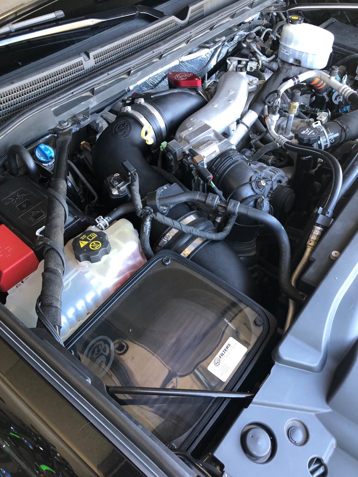 S&B Filters 75-5075-1 Cold Air Intake For 2011-2016 Chevy/GMC Duramax 6.6L (Oiled Cleanable, 8-ply Cotton Filter) customer photo 2