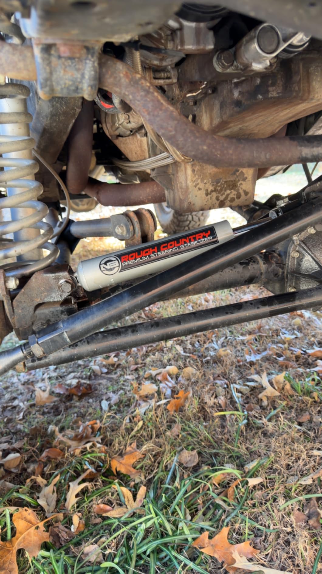 Rough Country N3 Steering Stabilizer for Jeep TJ, YJ, XJ, ZJ & GM - 8731730 customer photo 2