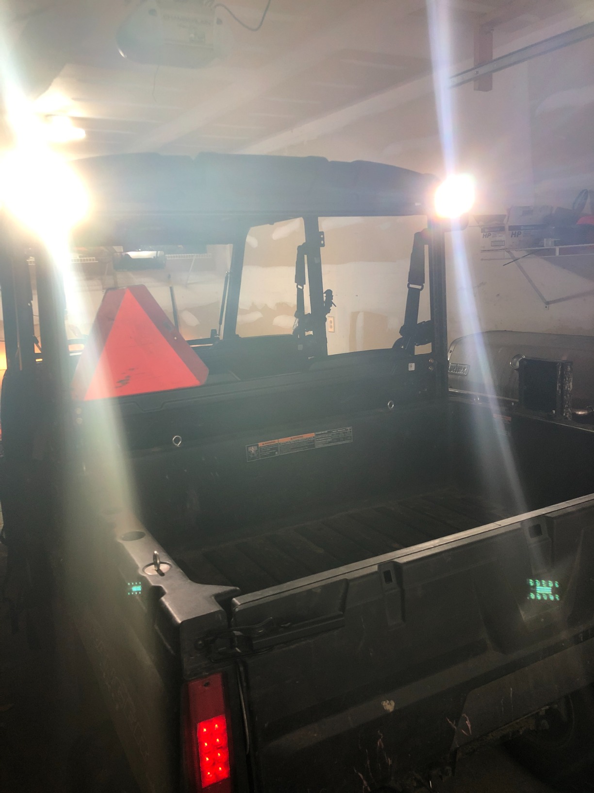 Nilight Led Light Pods 2PC 4Inch 60W Flood Spot Combo Triple Row Driving Lamp Roof Bumper Off Road LED Work Lights Pods for Van Camper Wagon Car Pickup Golf Cart ATV UTV SUV Truck Boat 4x4 customer photo 1