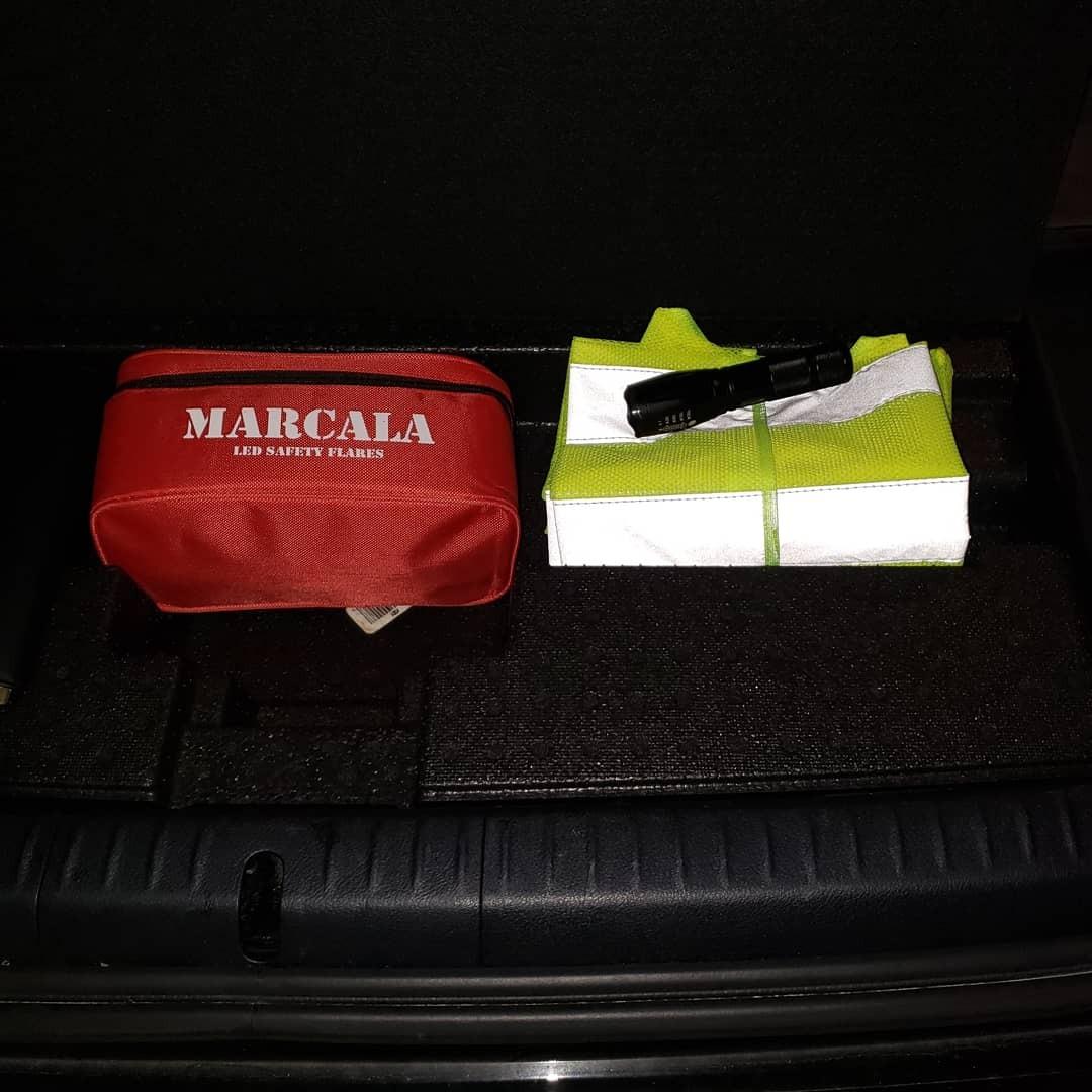 Marcala 6-Pack LED Road Flares | DOT Compliant Emergency Lights for Vehicles with Batteries, Whistle & Case | Flares Emergency Road | Emergency Flares customer photo 1