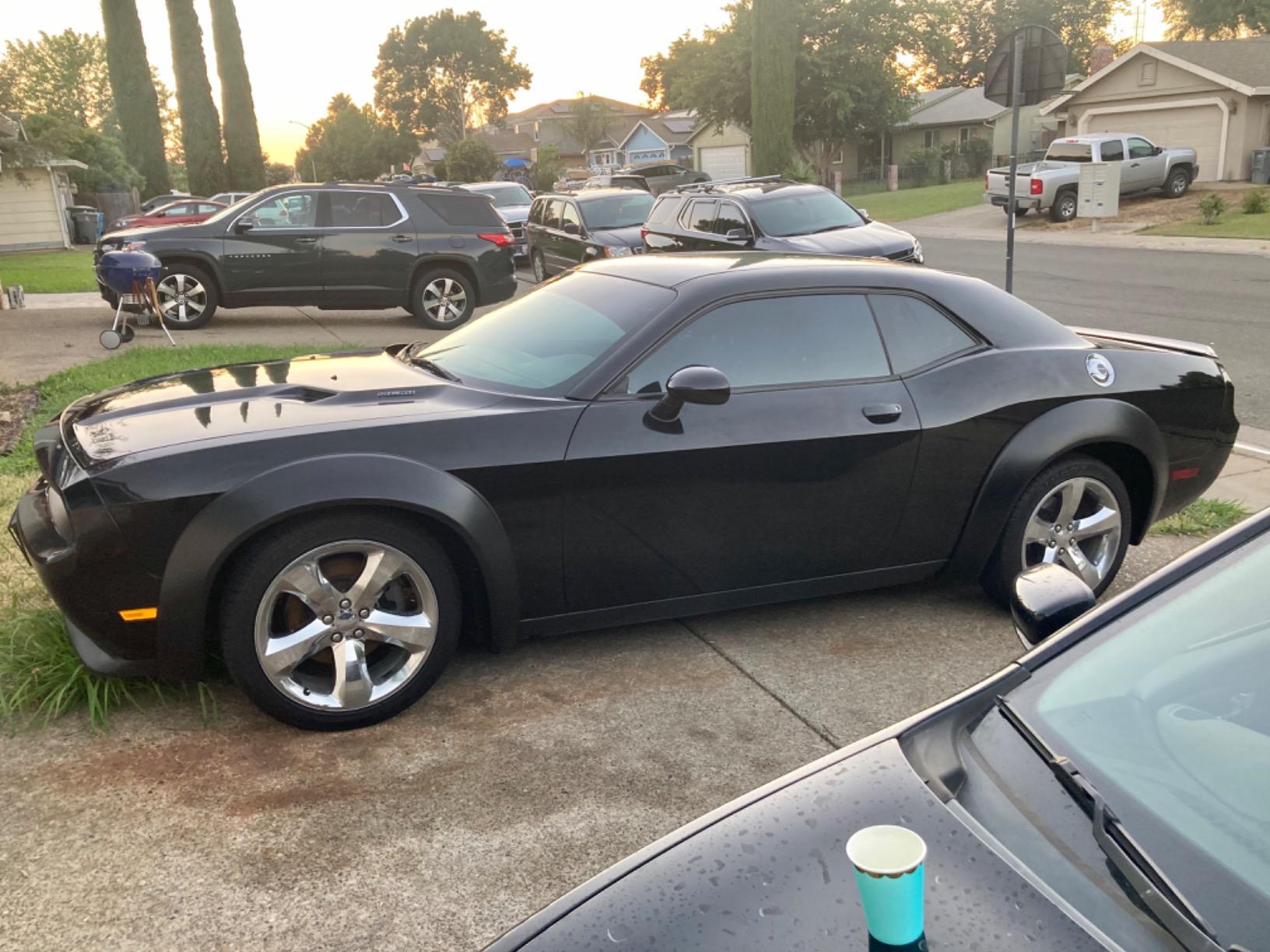 Auto Ventshade [AVS] Fender Flare Kit / Body Kit | Fits 2007-2023 Dodge Challenger (may require trimming & prof install w/air dam), 4 pcs. | Black - 850250 customer photo 1