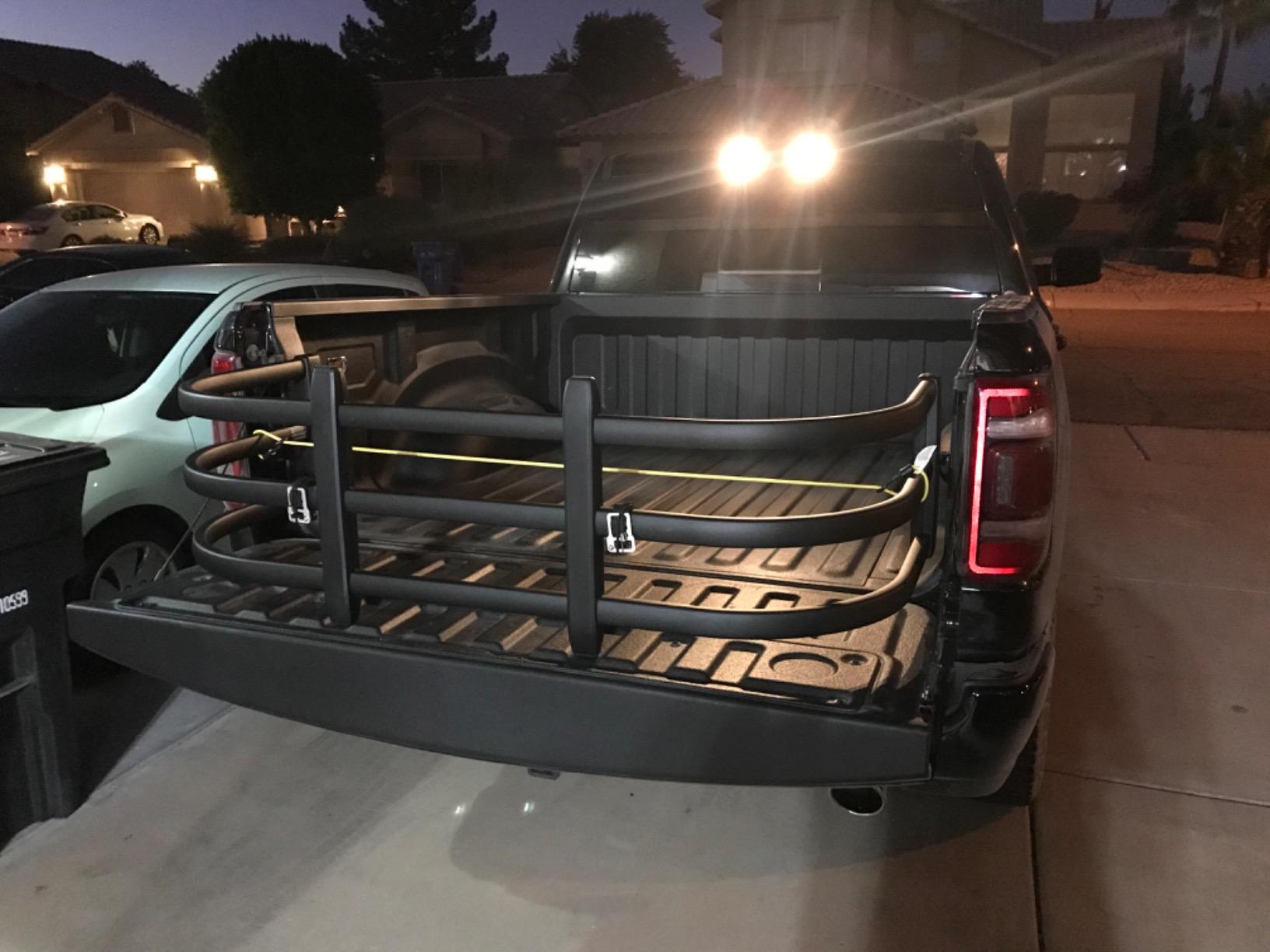 AMP Research RealTruck BedXTender HD Max | 74840-01A | Fits 2019 - 2024 RAM 1500 Standard Cab Excludes RAM Box & Multifunction Tailgates customer photo 2