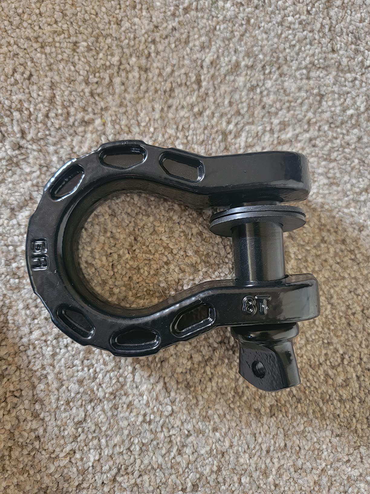 GearAmerica Off Road Recovery Kit, 9 Ton, Includes Tow Strap, Tree Saver, Snatch Block Pulley, D-Ring Shackles, Winch Line Dampener Bag, Gloves - Off Road Recovery Gear, 4x4, Black customer photo 1