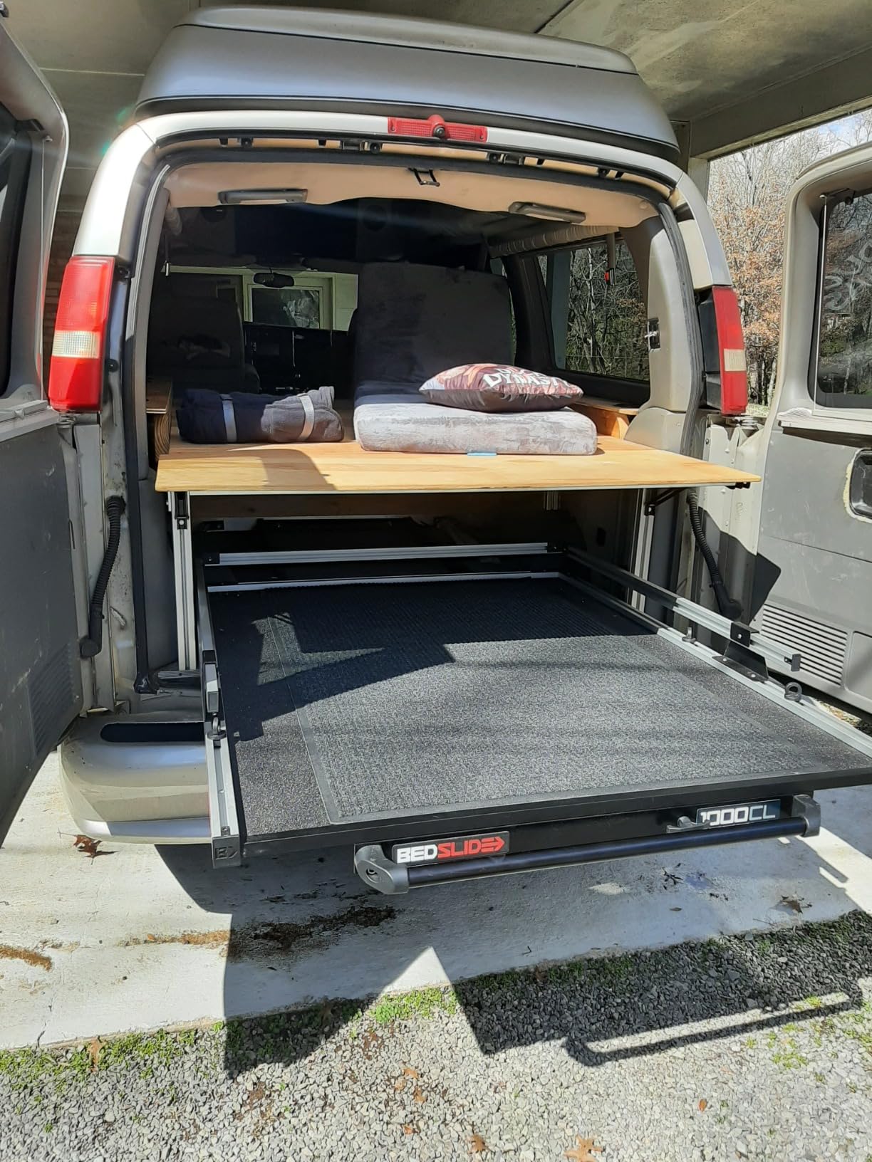 1000 Classic Sliding Truck Bed Organizer, 65 x 48-Inch, Capacity 1000 lbs, Truck Bed Storage Drawer, Silver customer photo 1