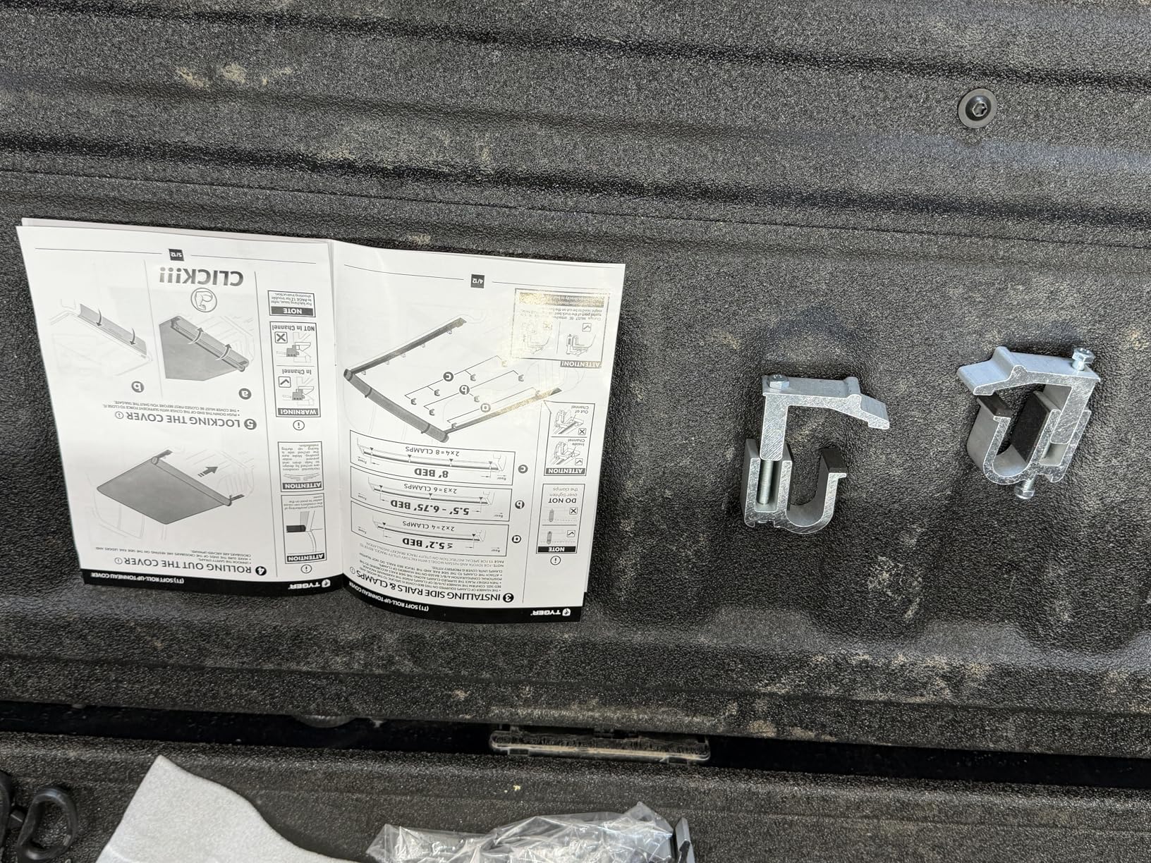 Tyger Auto T1 Soft Roll-up Truck Bed Tonneau Cover Compatible with 2019-2026 Ram 1500 (Not Fit 19-24 Classic) | 5'7