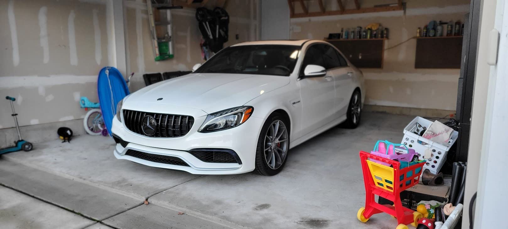 SHELANDY Powerful Motorcycle & Car Dryer with 14 Foot Flexible Hose & Wheels - for Auto Detailing and dusting,black customer photo 2