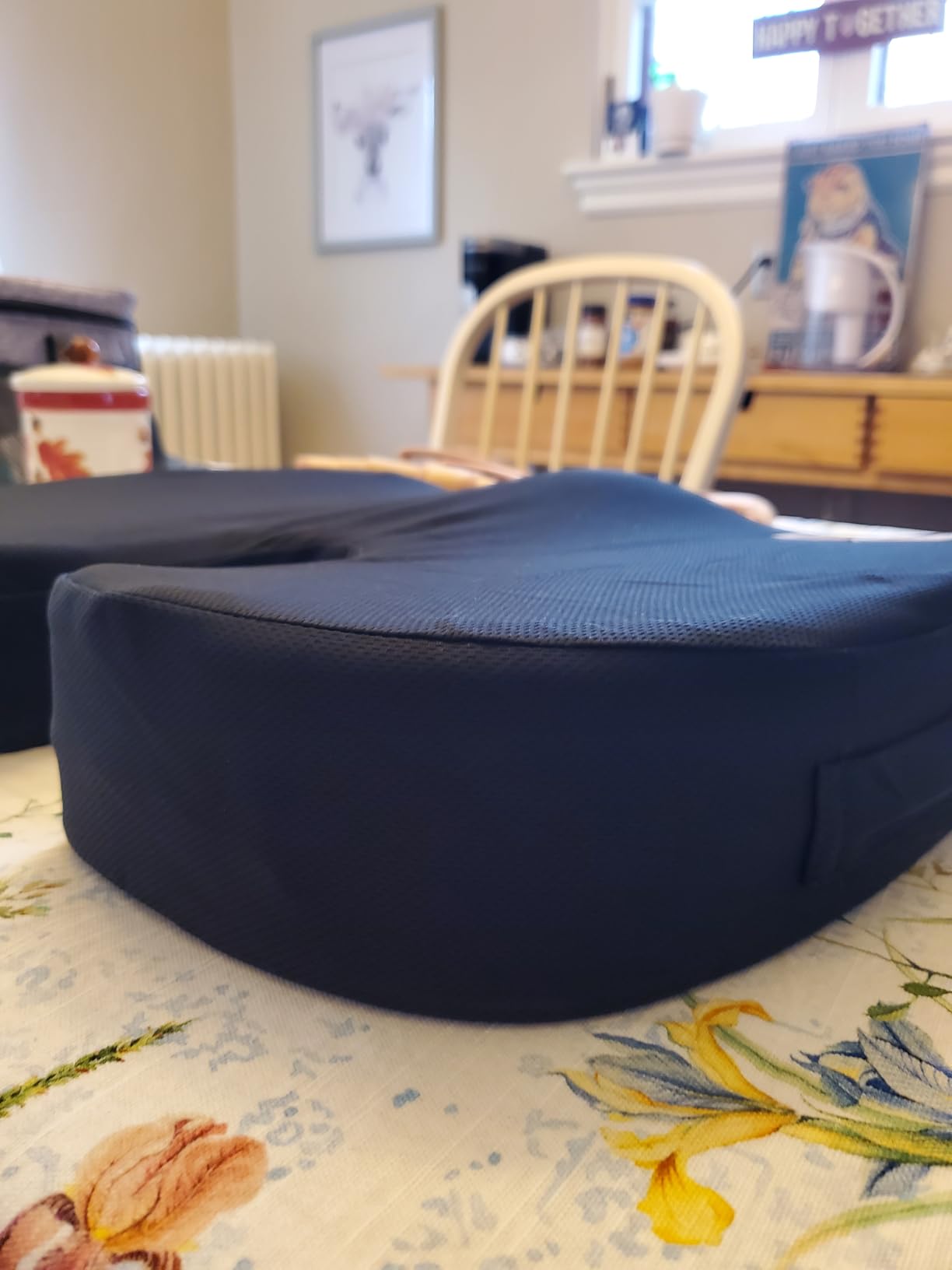 Seat Cushion for Office Chairs - Tailbone, Coccyx Pain Relief - Butt, Pressure & Sciatica Relief - Gaming, Wheelchair, Car & Desk Pillow customer photo 1