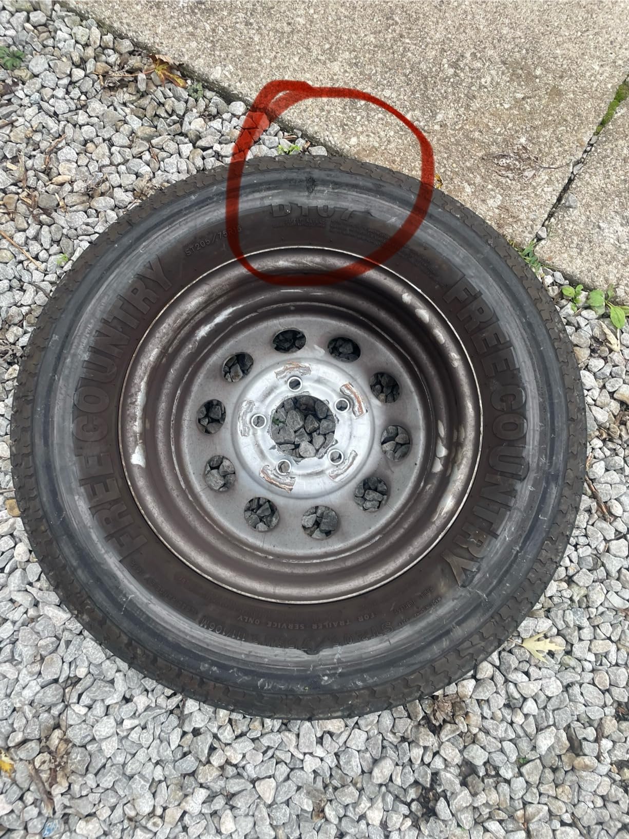 Libra Trailer Parts set of 4 Heavy Duty Trailer Tires ST205/75R15 205 75 15 10-Ply Load Range E Steel Belted Radial w/Scuff Guard customer photo 2