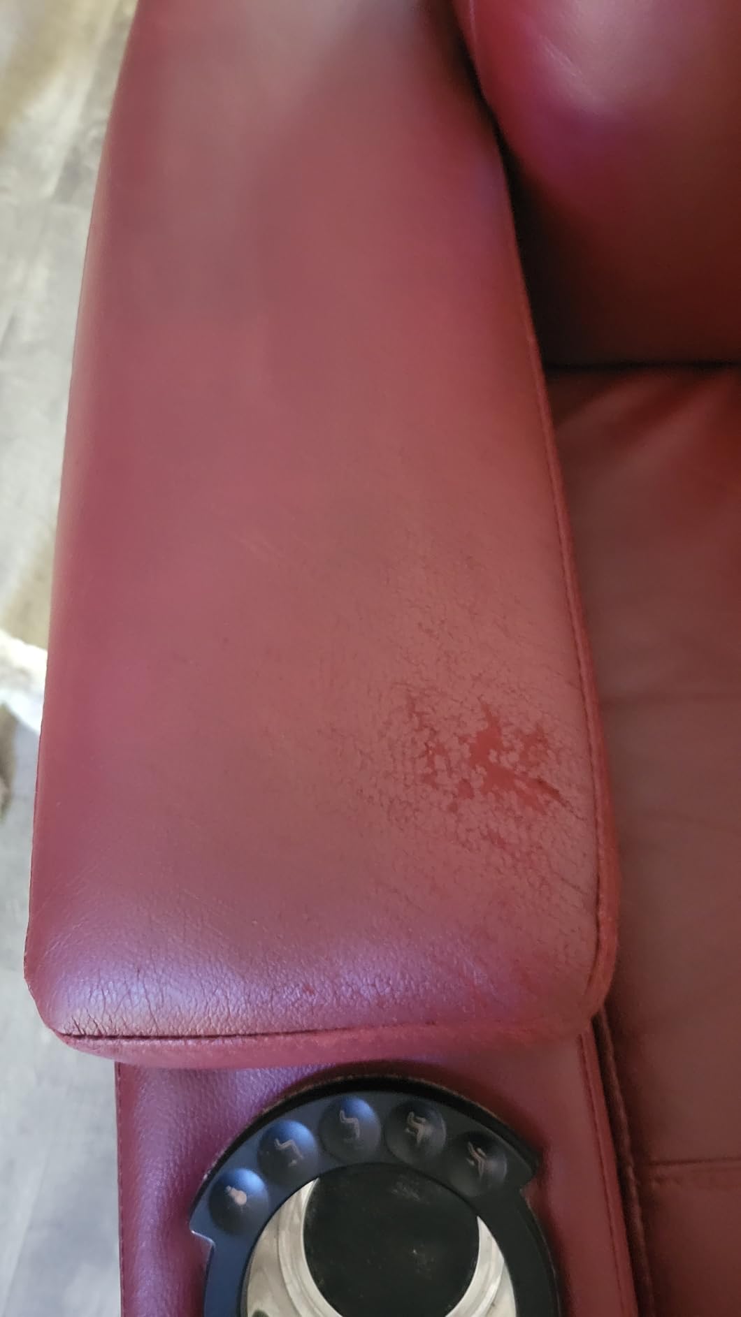 Coconix Leather & Vinyl Repair Kit | Fix Tears, Holes, Scratches, and Peeling on Leather and Vinyl Furniture, Car Seats, and Jackets | Easy Application with Customizable Colors customer photo 1