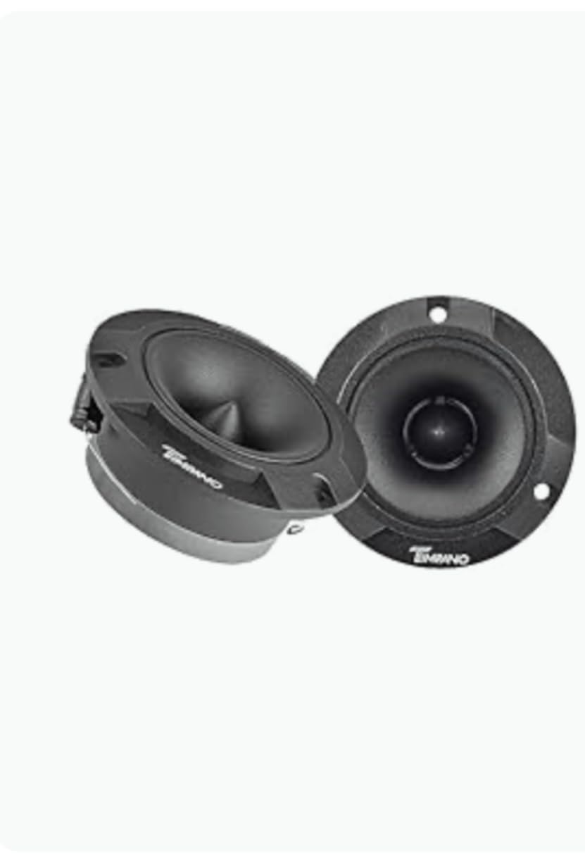Timpano TPT-ST2 Black Slim Super Tweeter, 600 Watts 4 Ohm, 105 dB, 1 in Voice Coil, 3.85 inch Pro Car Sound System Bullet Tweeters (Pair) customer photo 1