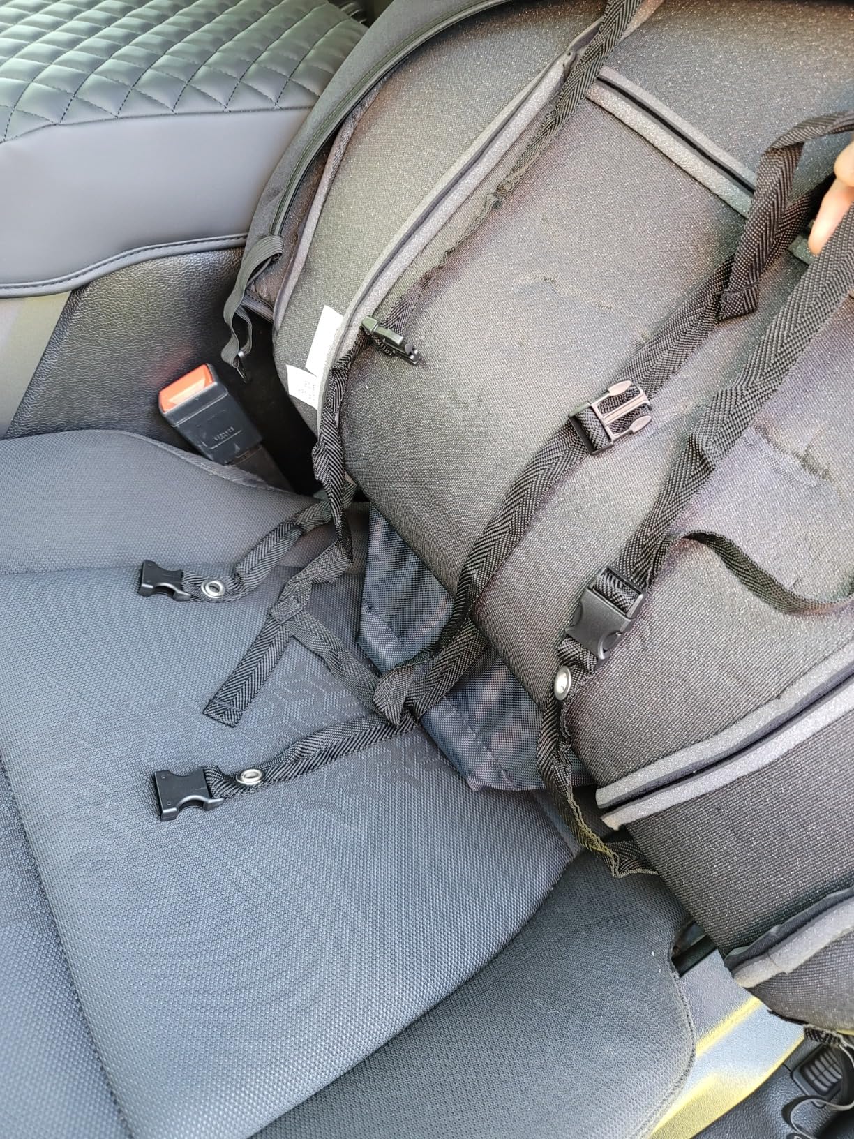 Rough Country Neoprene Seat Covers for Ford F-150, Lightning, F-250 & F-350 Crew Cab (2015-2025) - Waterproof, UV Resistant, Foam Padded Front & Rear Set customer photo 2