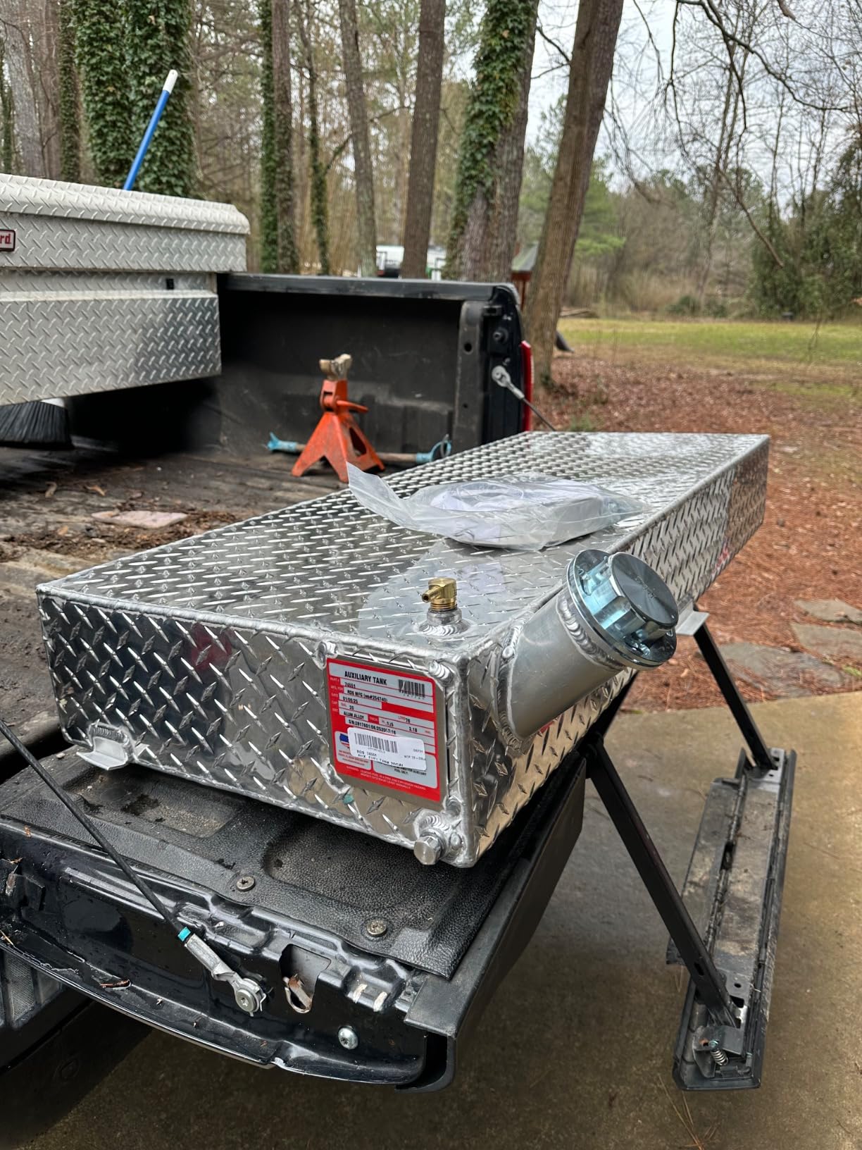 Rds Aluminum 74551 20 Gal Rectangular Auxiliary Fuel Tank customer photo 2