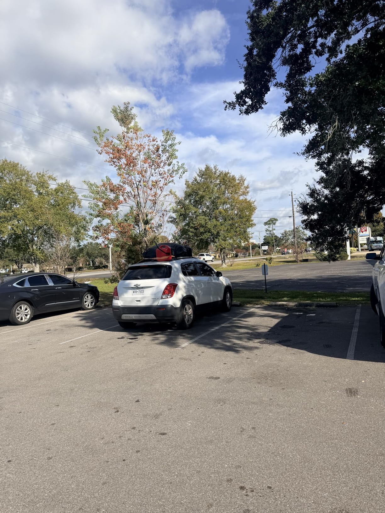 Asani Waterproof Car Roof Top Cargo Carrier Bag with 8 Heavy-Duty Straps and Buckles | Weatherproof Luggage Roofbag for Rooftop Racks | Car Topper Bag for Sedan, SUV, Vans & More (15 Cubic Feet) customer photo 1