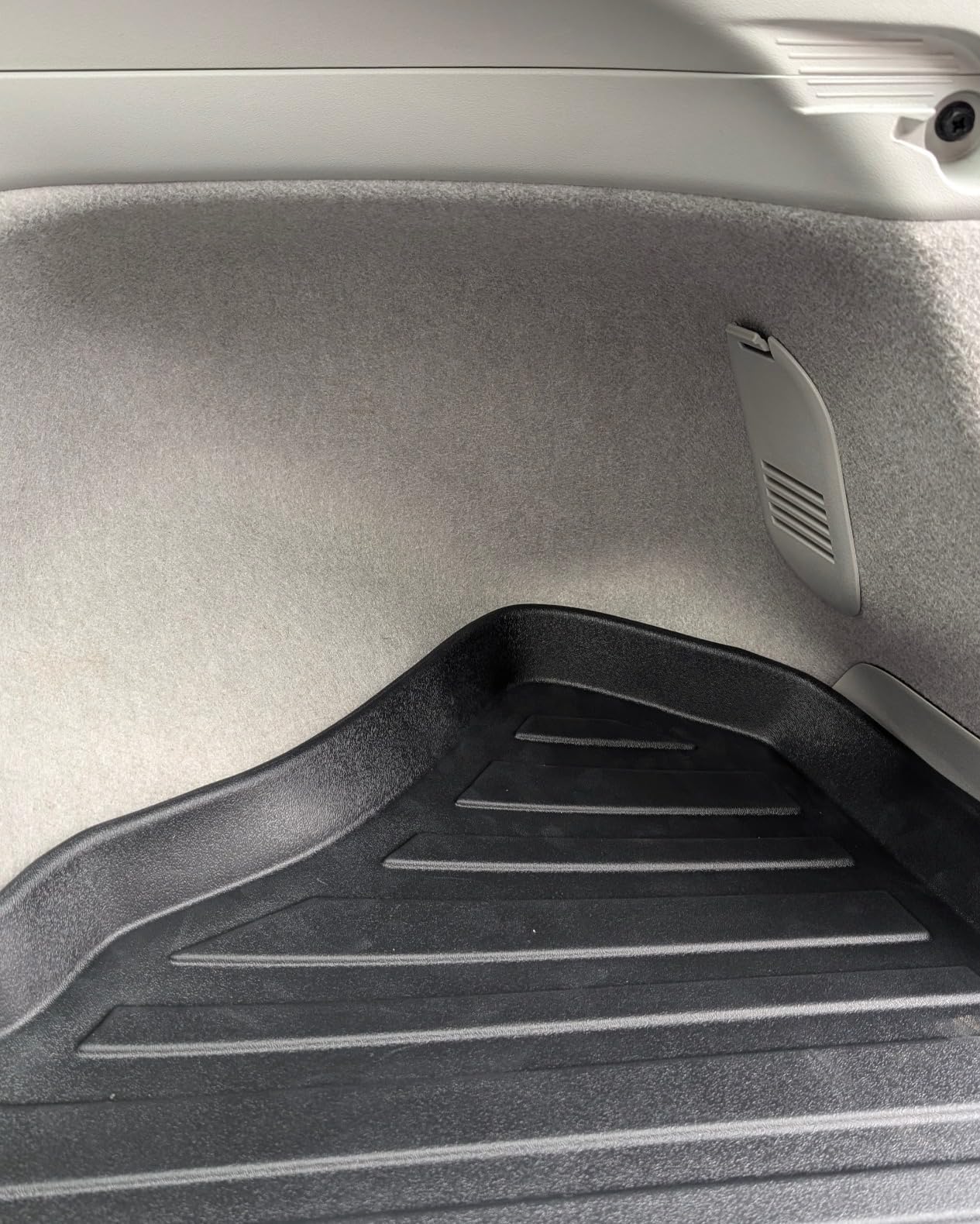 Premium Cargo Liner for Toyota Prius 2010-2015 - 100% Protection - Custom Fit Car Trunk Mat - Easy-to-Wash & All-Season Black Cargo Mat - 3D Shaped Laser Measured Trunk Liners for Toyota Prius. customer photo 2