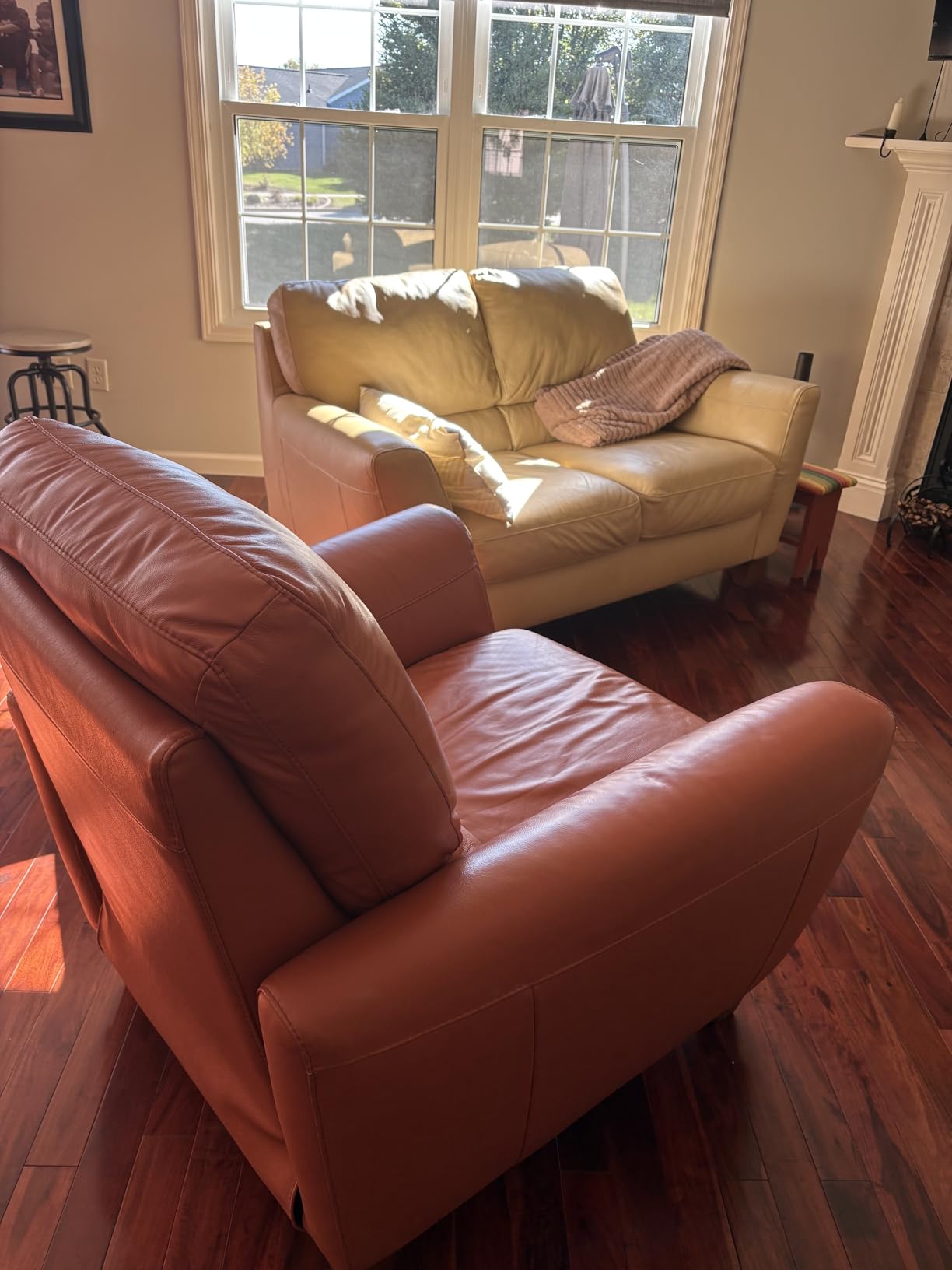 Lexol Leather Conditioner and Cleaner Kit by Lexol, Use on Furniture, Car Interiors, Shoes, Handbags, Includes 2 Application Sponges, Two-Step System, 8 oz Each customer photo 2