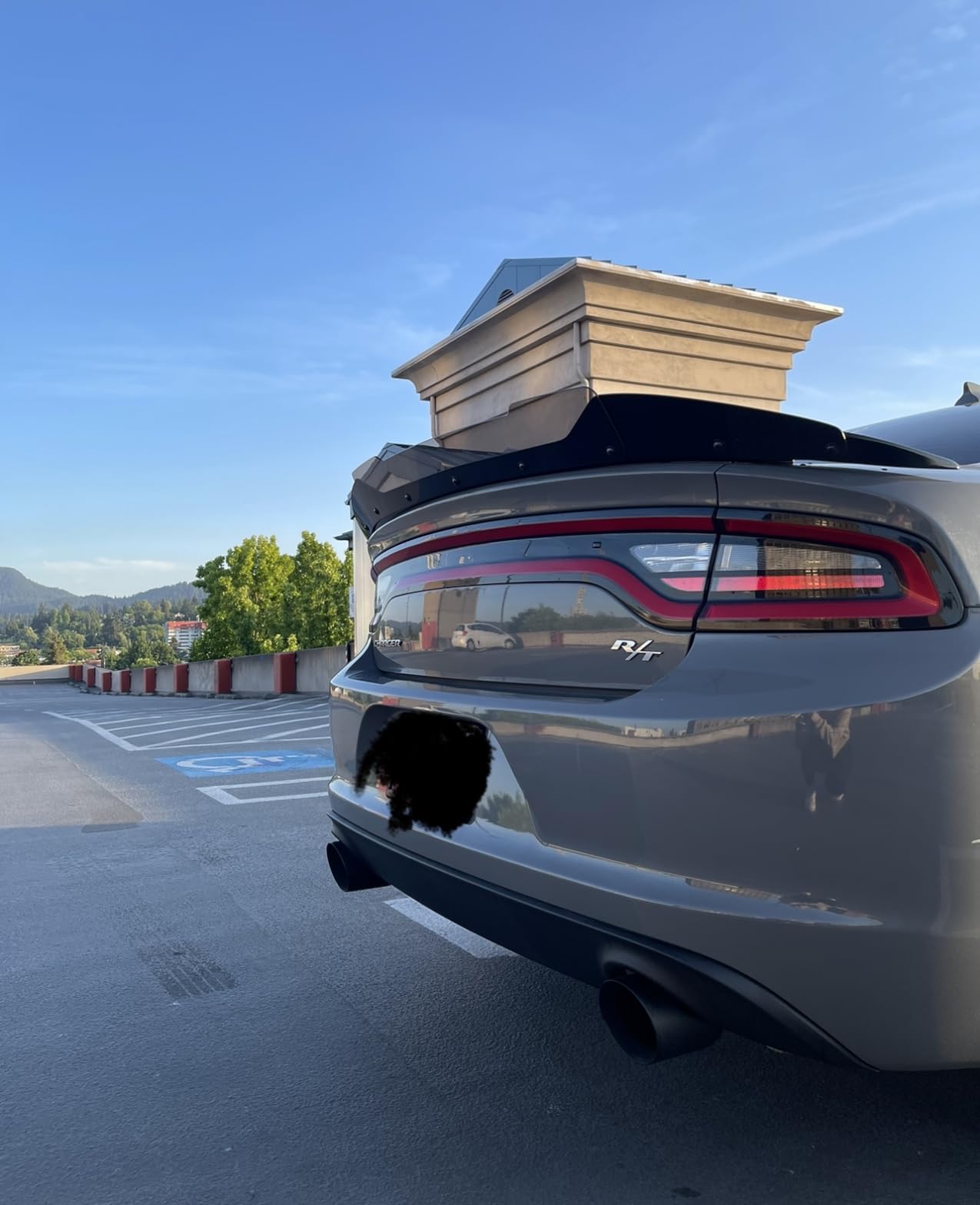 Modifystreet for 11-22 Charger Hellcat Style Flush Mount Rear Trunk Spoiler Wing customer photo 1