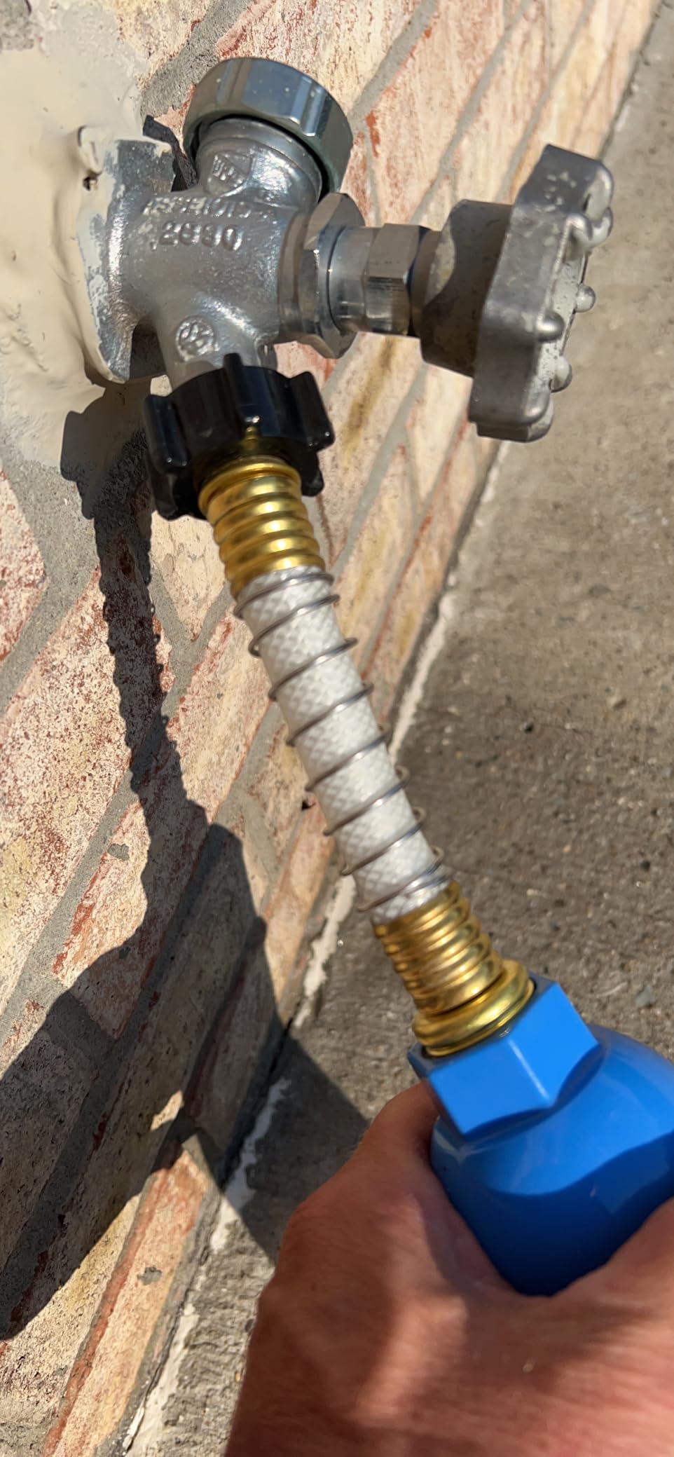 GLACIER FRESH RV/Marine Water Filter with 1 Flexible Hose Protector, Greatly Reduces Bad Taste, Odors, Chlorine and Sediment in Drinking Water, 2 Pack customer photo 1