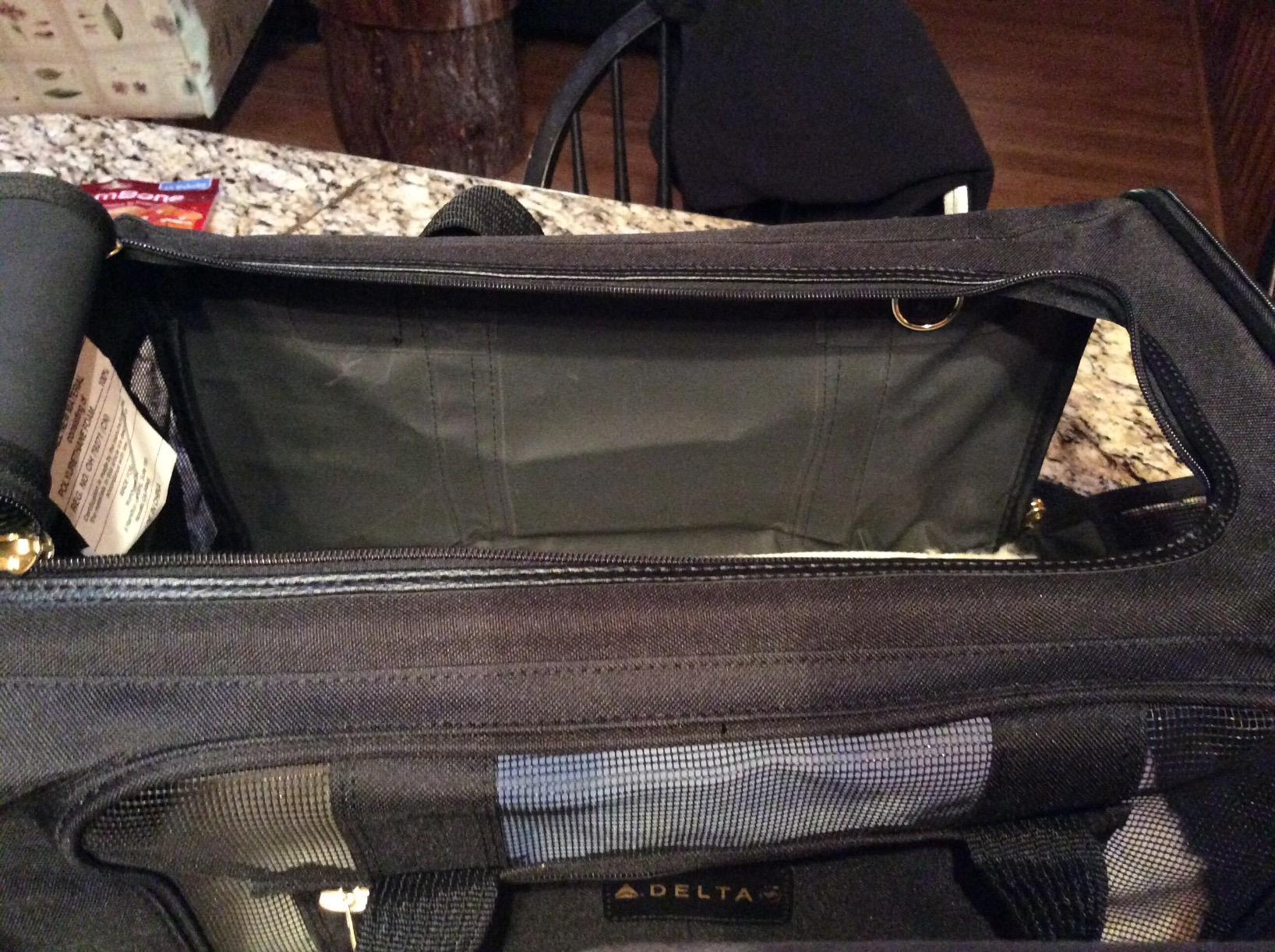 Sherpa Forma Frame Crash-Tested Travel Pet Carrier - Black, Extra Large customer photo 2