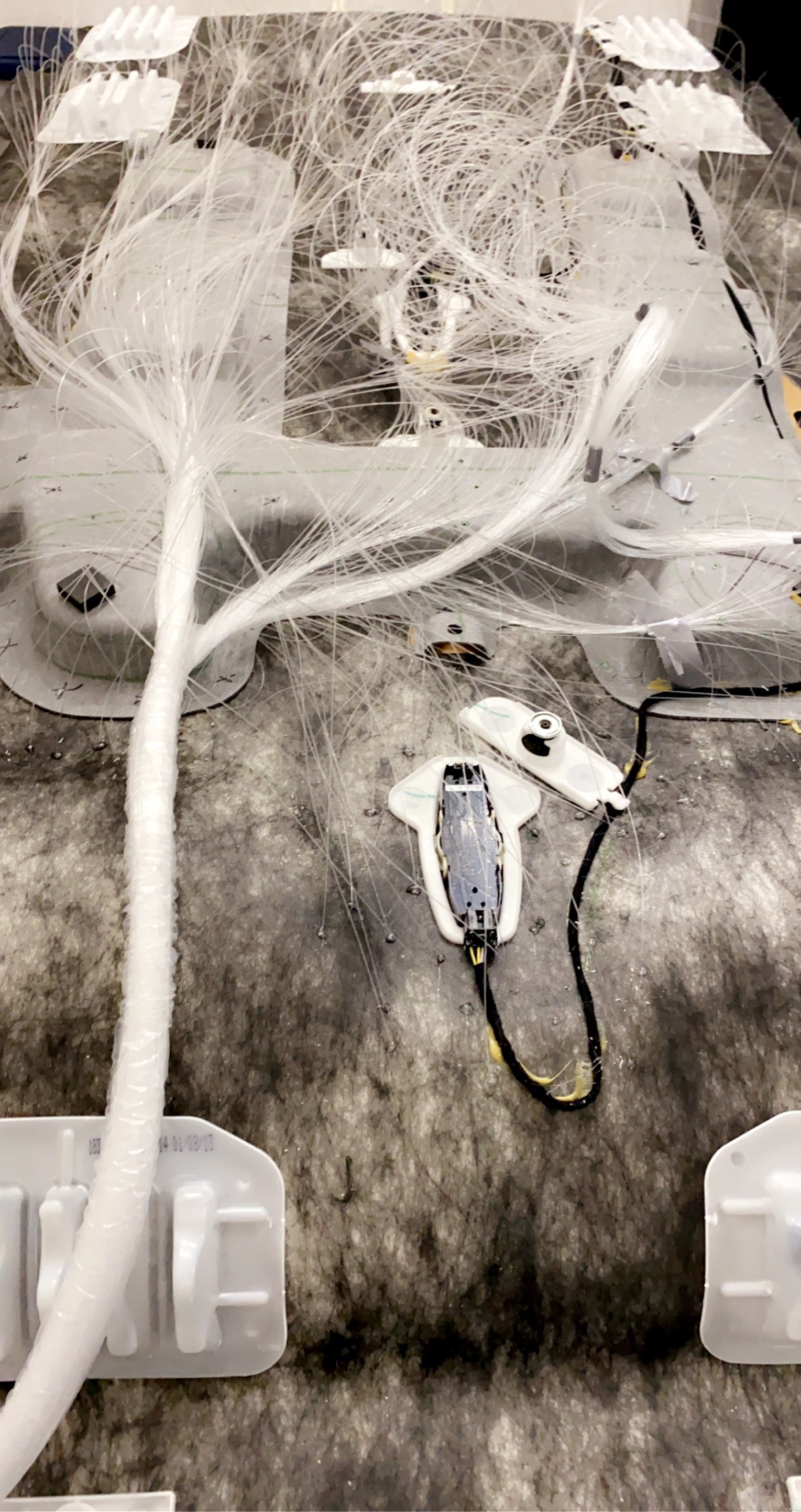 AKEPO 16W Fiber Optic Lights Starlights Headliner Kit, APP Control Optical Fiber Cable 550pcs13.1ft/4m 0.75mm RGBW Music Activated Light Source with 28key RF Remote Control for Home & Car customer photo 2